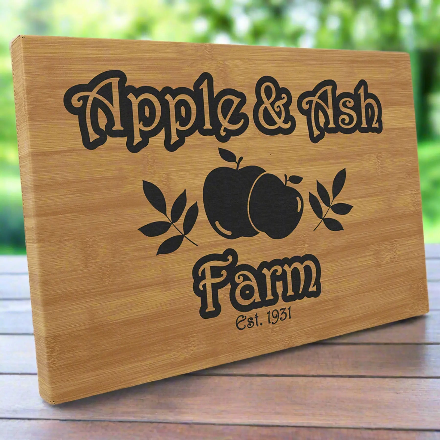 Personalized 12" x 18" Leatherette Wall Decor Sign with Sawtooth Hanger, 11 Colors JDS