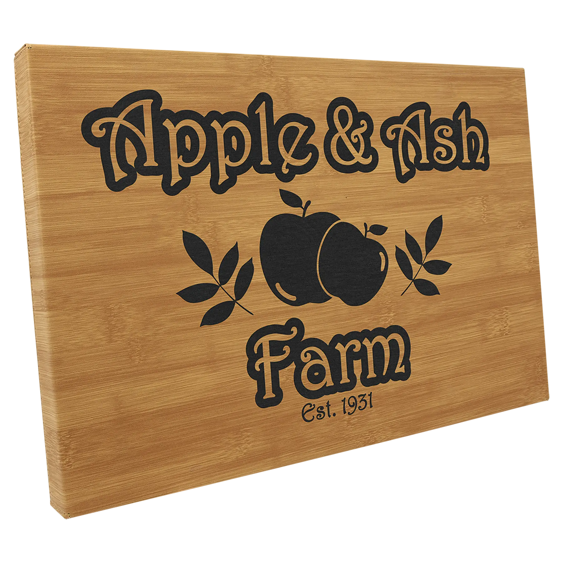 Personalized 12" x 18" Leatherette Wall Decor Sign with Sawtooth Hanger, 11 Colors JDS