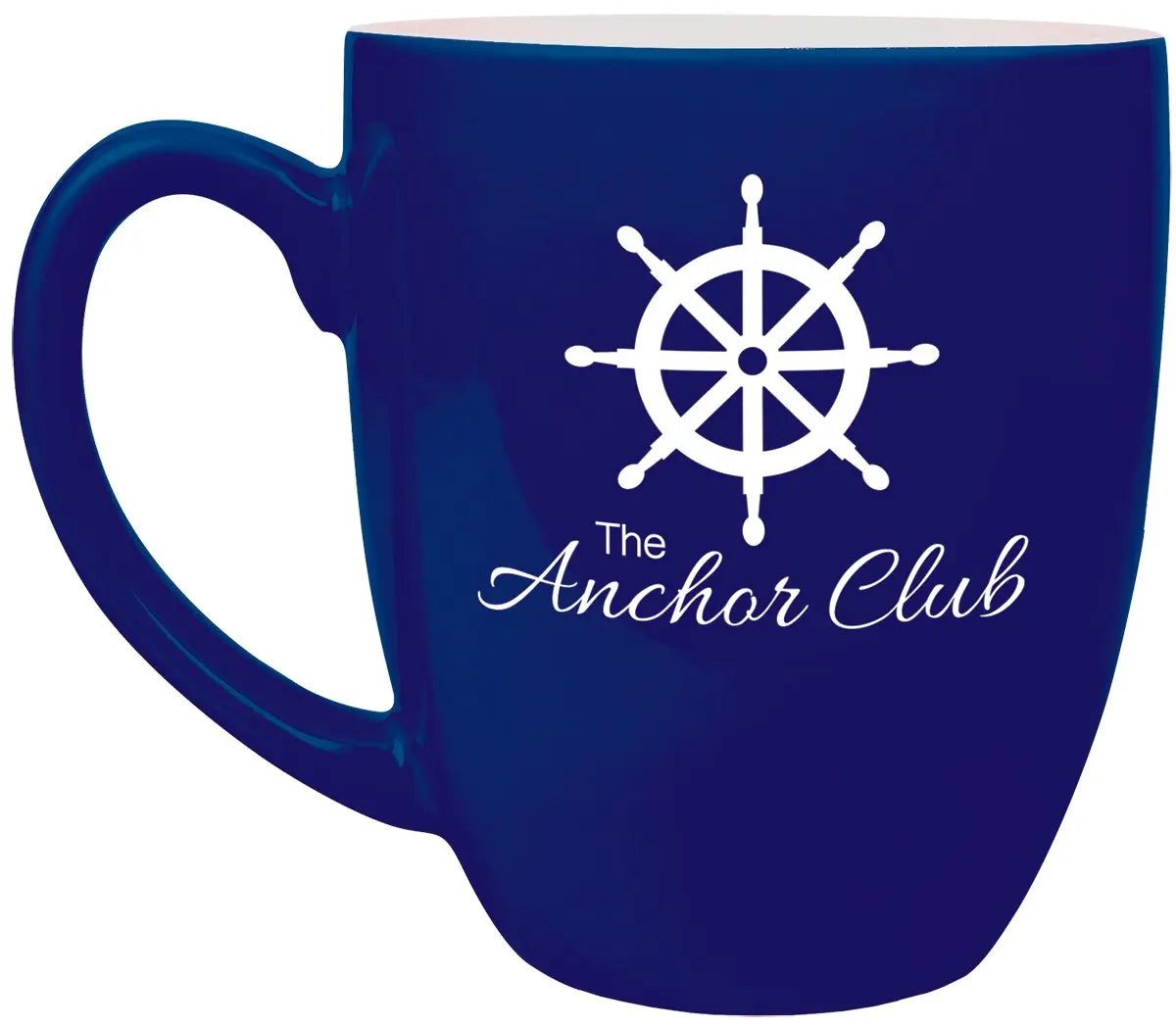 Personalized 16 oz. Bistro Coffee Mug, Ceramic, 6 Colors JDS