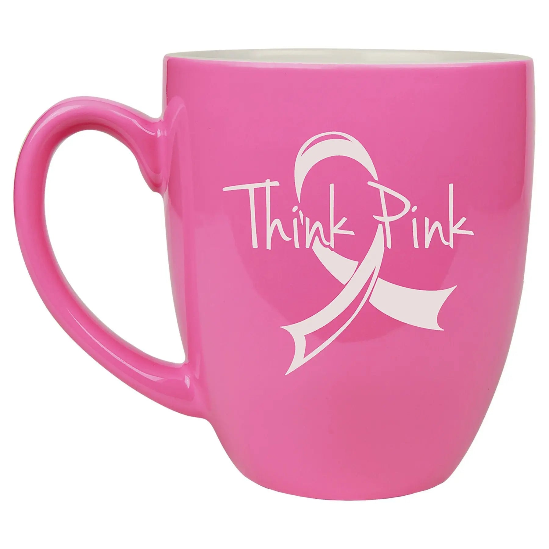 Personalized 16 oz. Bistro Coffee Mug, Ceramic, 6 Colors JDS