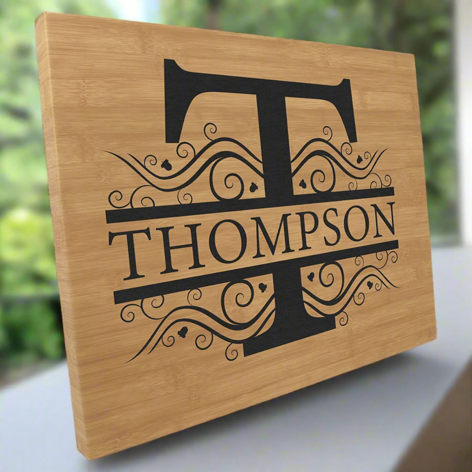 Personalized 16" x 20" Leatherette Wall Decor Sign with Sawtooth Hanger, 11 Colors JDS