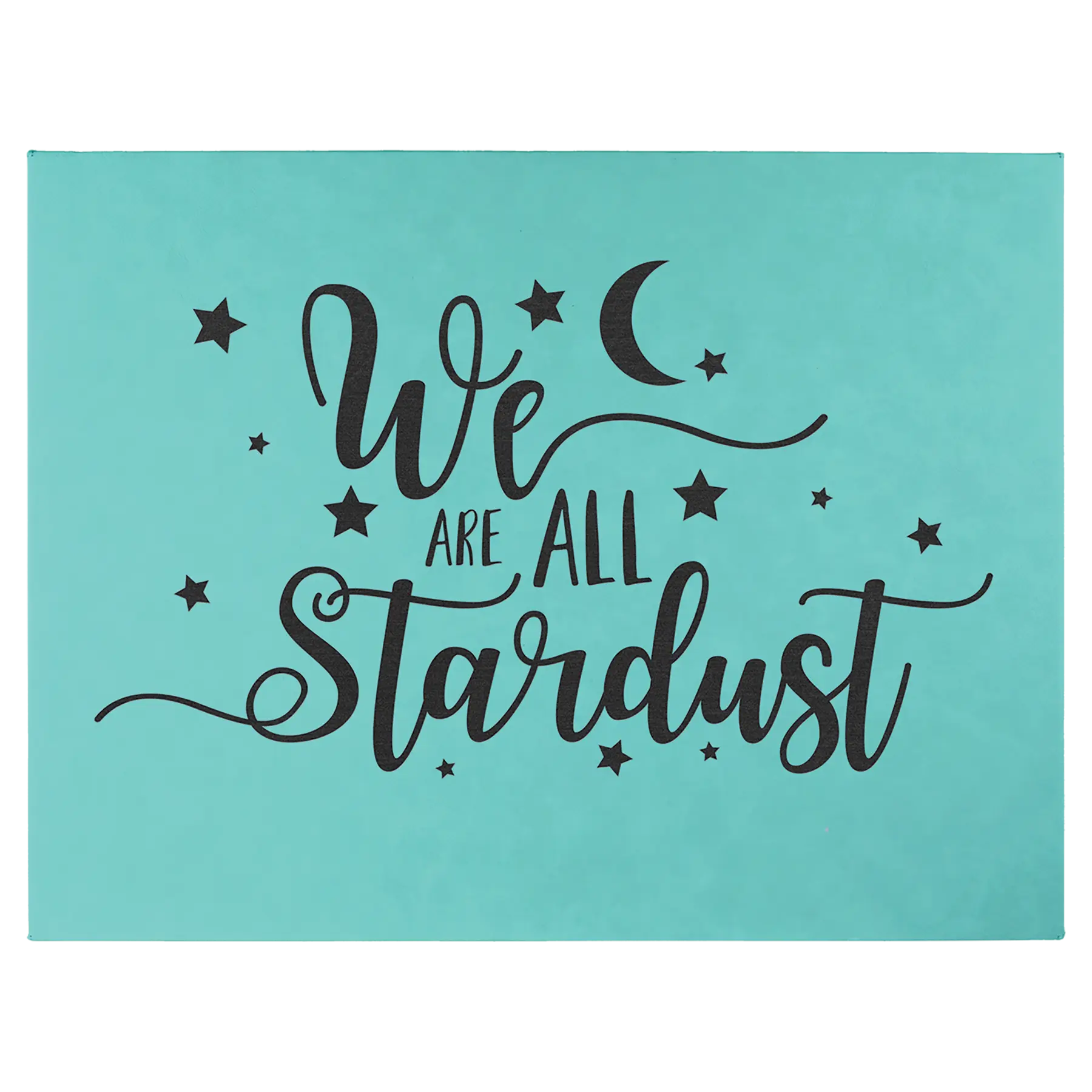 Personalized 16" x 20" Leatherette Wall Decor Sign with Sawtooth Hanger, 11 Colors JDS