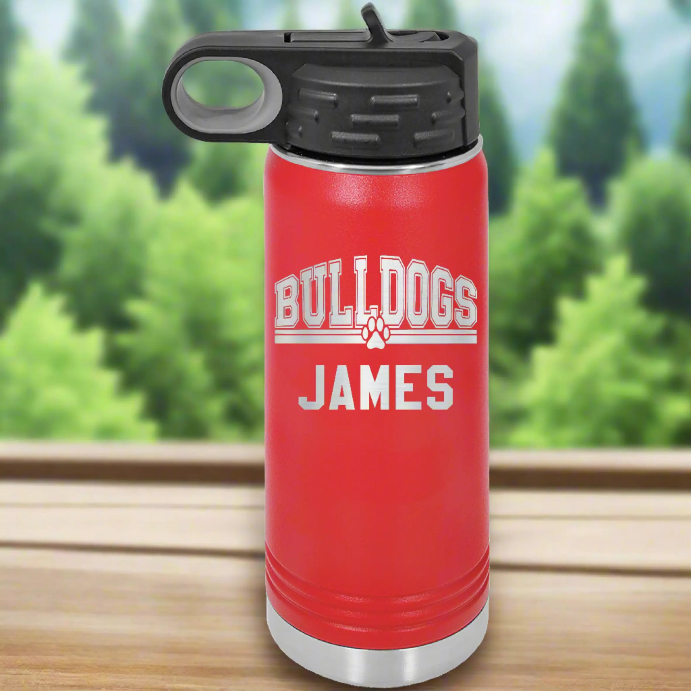 Personalized 20 oz. Polar Camel Water Bottle with Screw-On Lid & Flip Top – 16 Color Options  Sams Engraving and Gifts