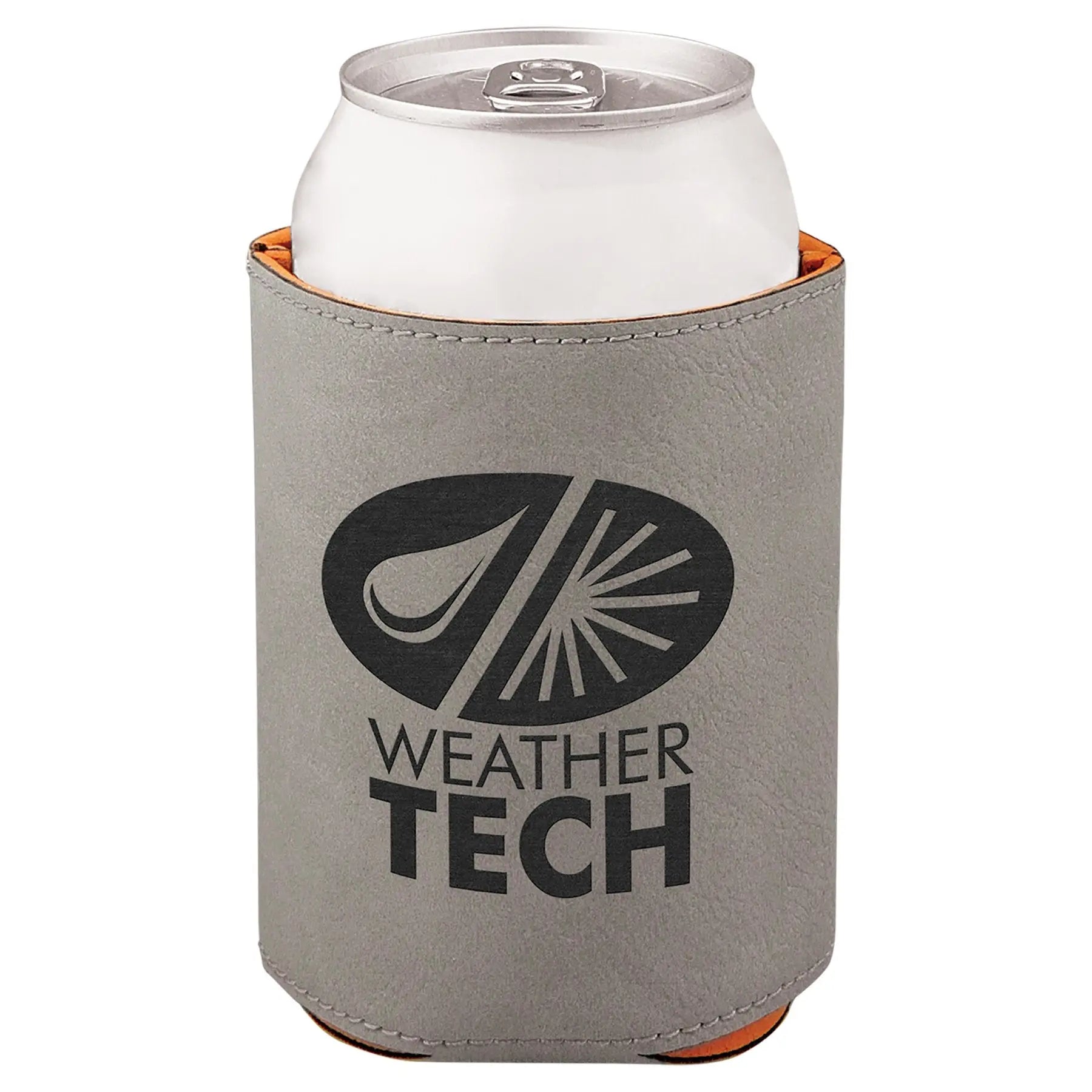 Personalized Leatherette Beverage Holder Koozie – Insulated Sleeve, 4 Color Options JDS