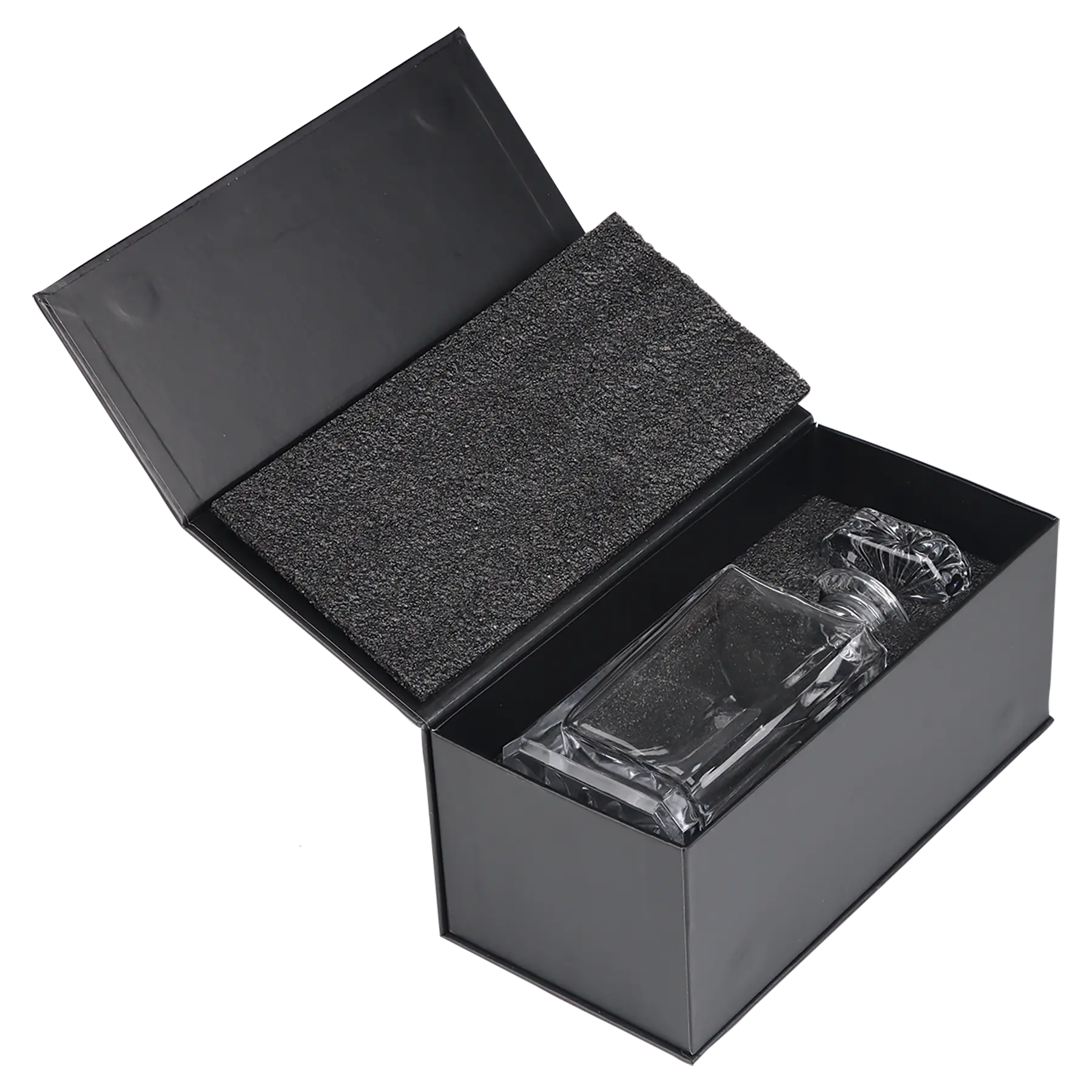 Personalized Square Glass Decanter – Custom Engraving – 750ml JDS