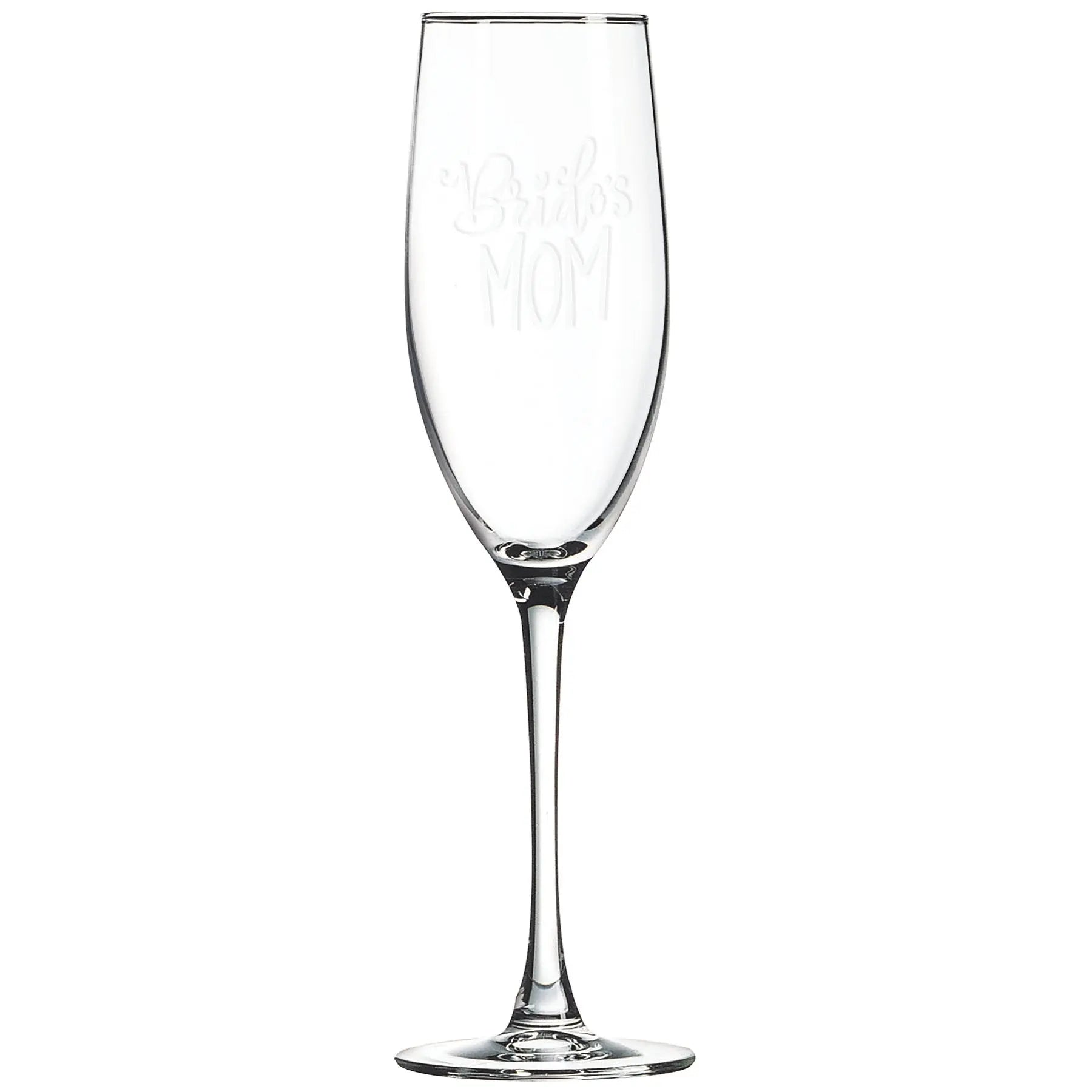 Personalized 8 oz. Champagne Flute Glass – Custom Engraved & Elegant Gift JDS