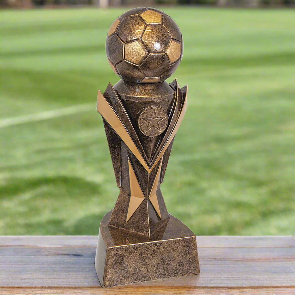 8 3/4" Soccer Astro Award Trophy - Resin Sams Engraving and Gifts