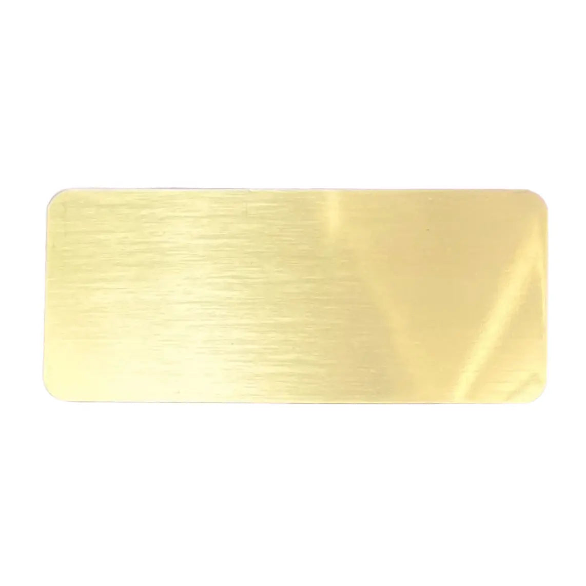 Custom Design-Your-Own Pet Memorial Brass Plate – Personalized Engraving, 2 Sizes Custom Engraving Plates