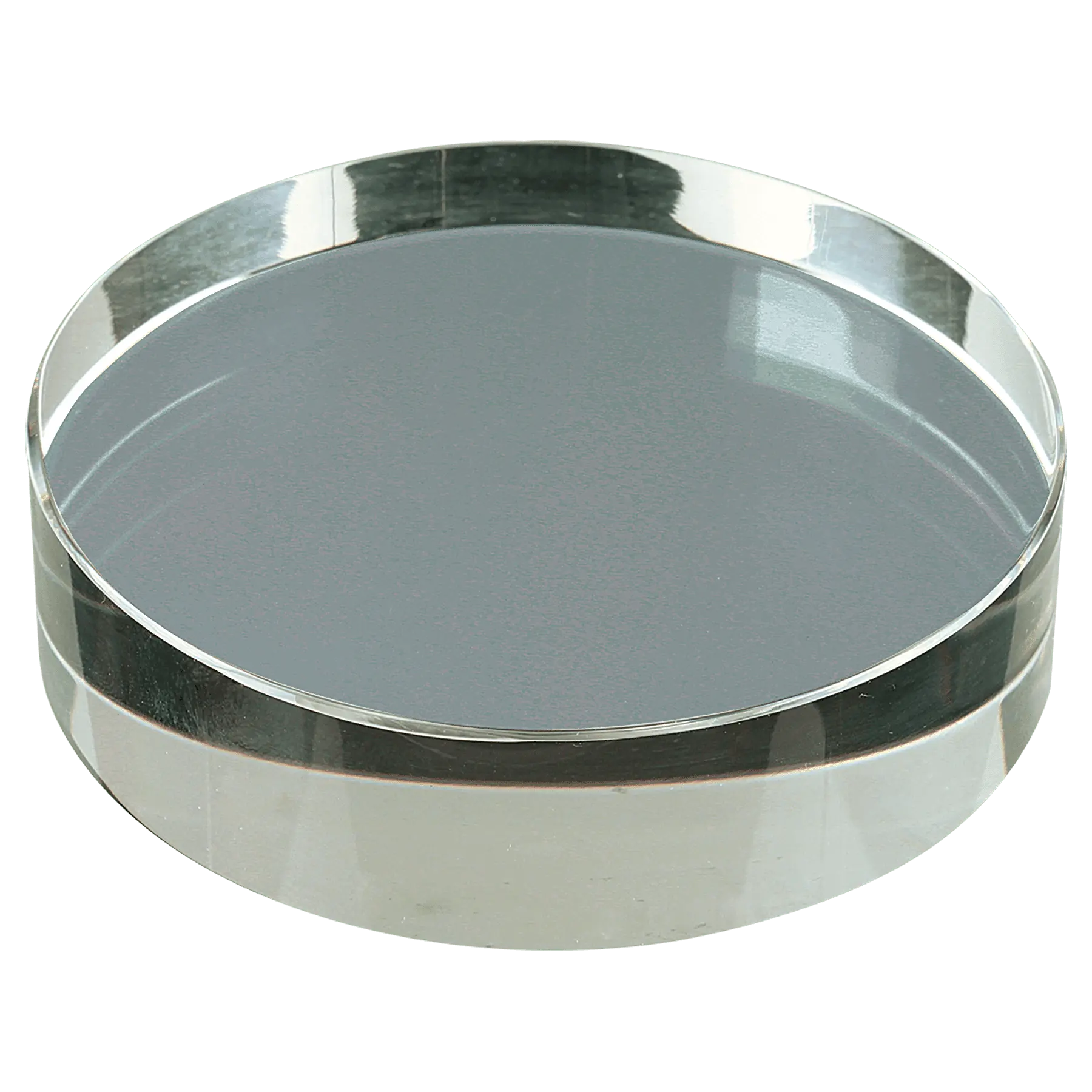 Premier Crystal Round Paperweight, Recognition Award, Includes Lined Gift Box JDS