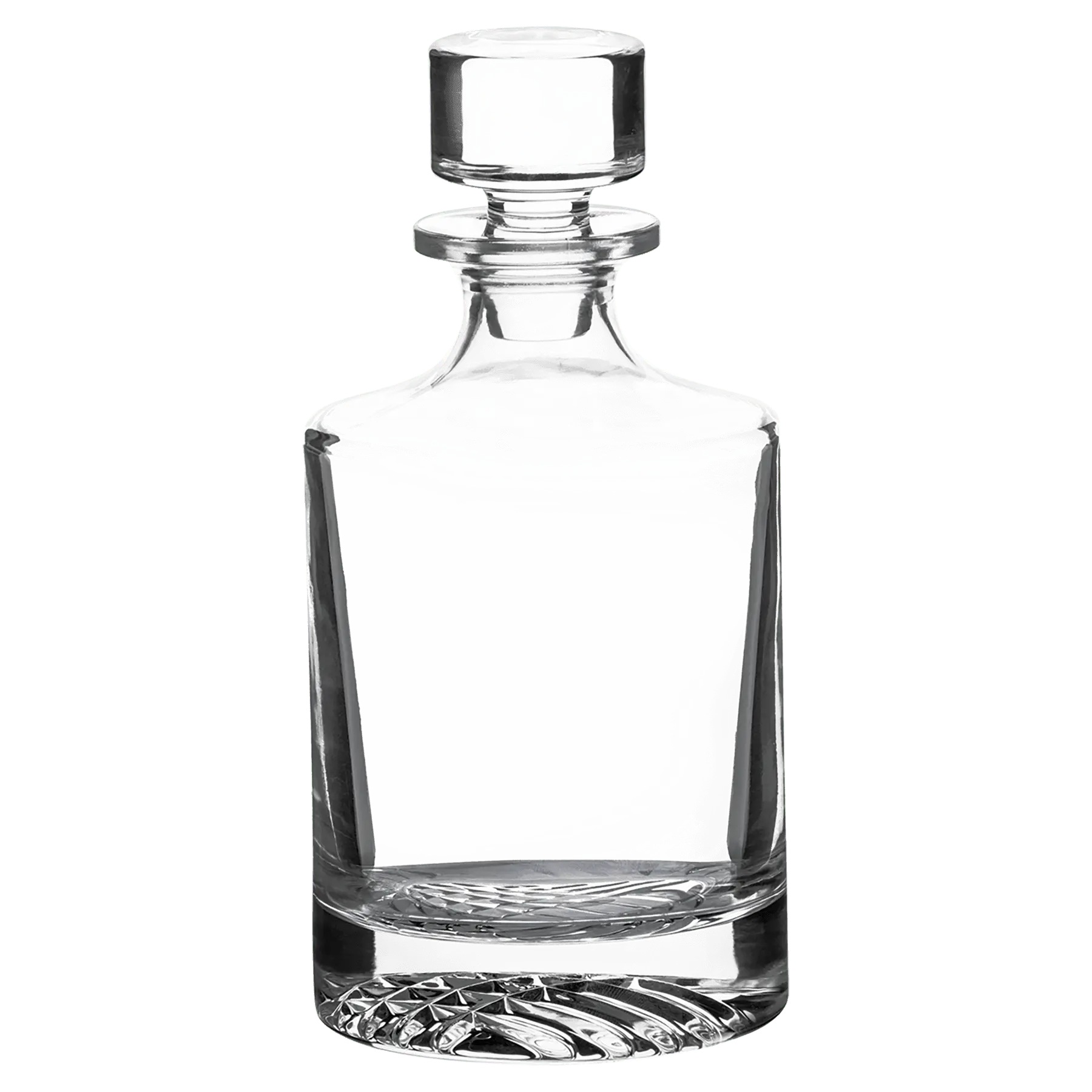 Custom Engraved 850ml Round Glass Decanter – Personalized Gift Sams Engraving and Gifts