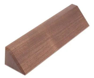 Custom Engraved Name Desk Wedge, Genuine Walnut Wood, 10 1/2" JDS