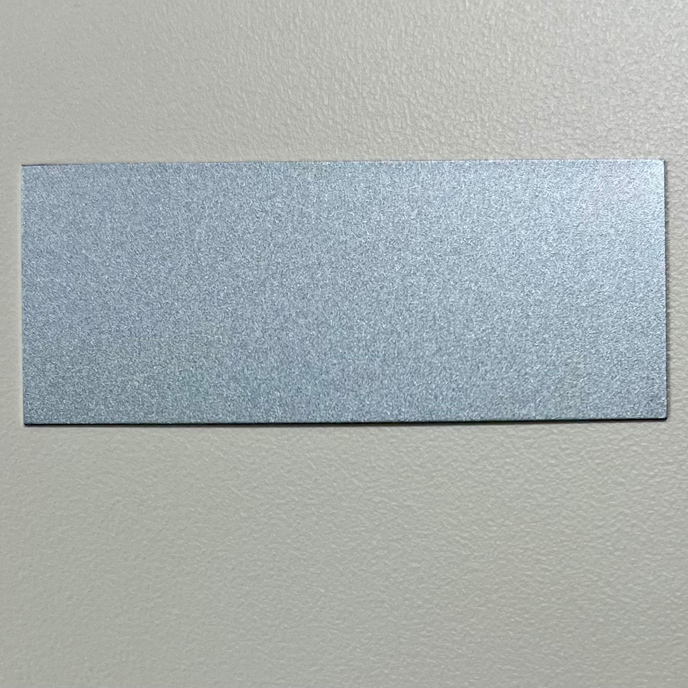 Custom Silver Aluminum Name Plate Tag, Engraves Black Custom Engraving Plates