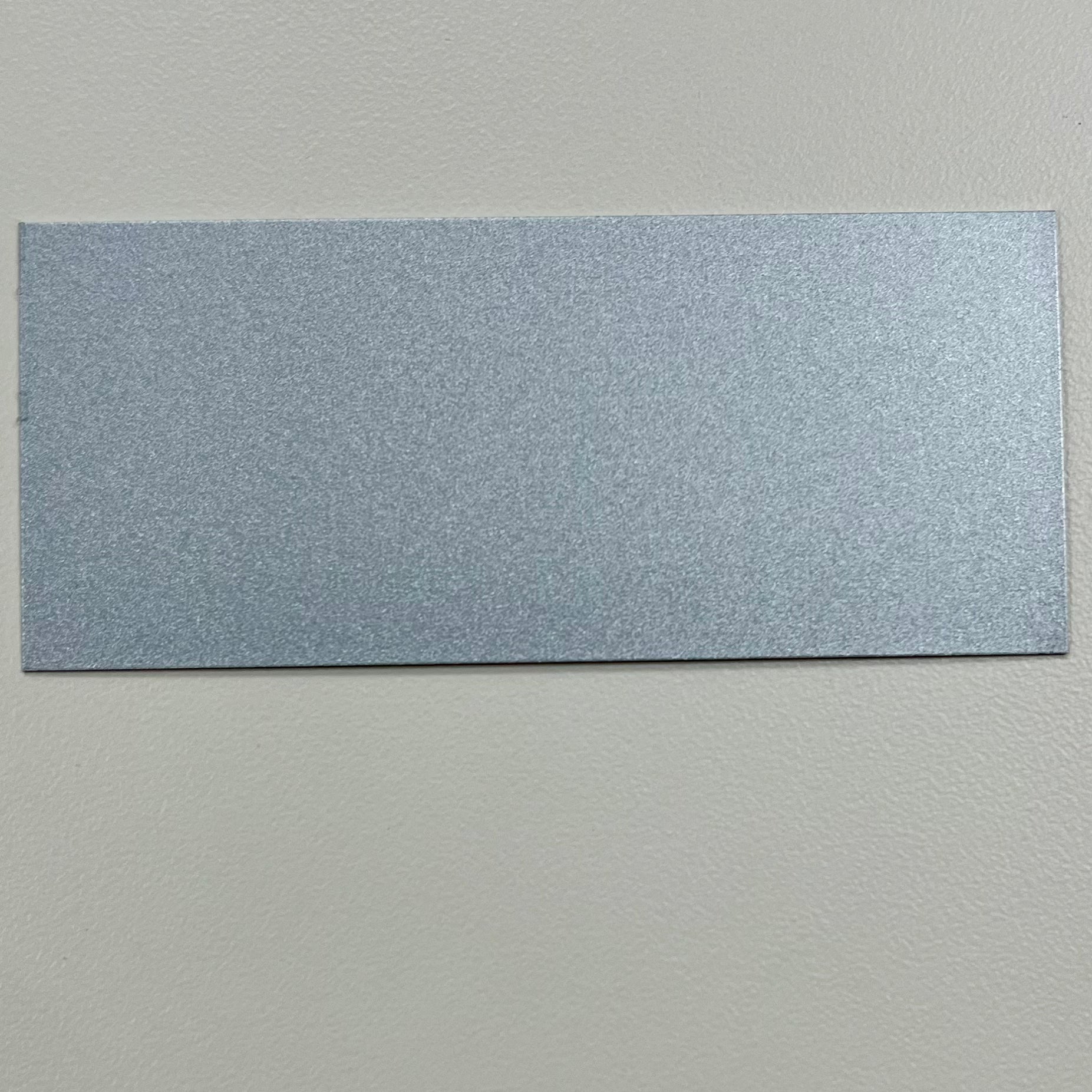 Custom Silver Aluminum Name Plate Tag, Engraves Black Custom Engraving Plates