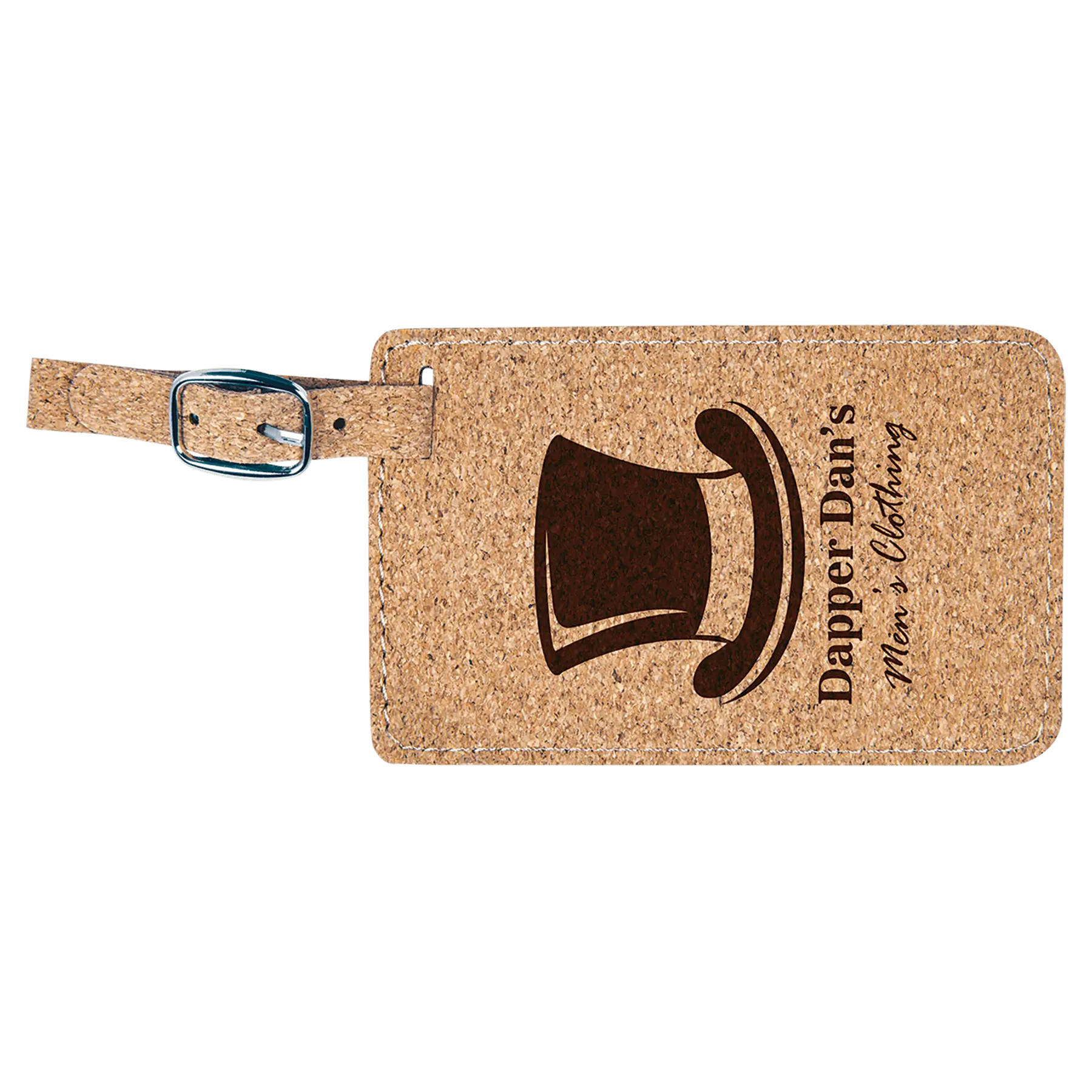 Personalized Leatherette Luggage & Bag Tag with Buckle – 18 Colors Available Sams Engraving and Gifts