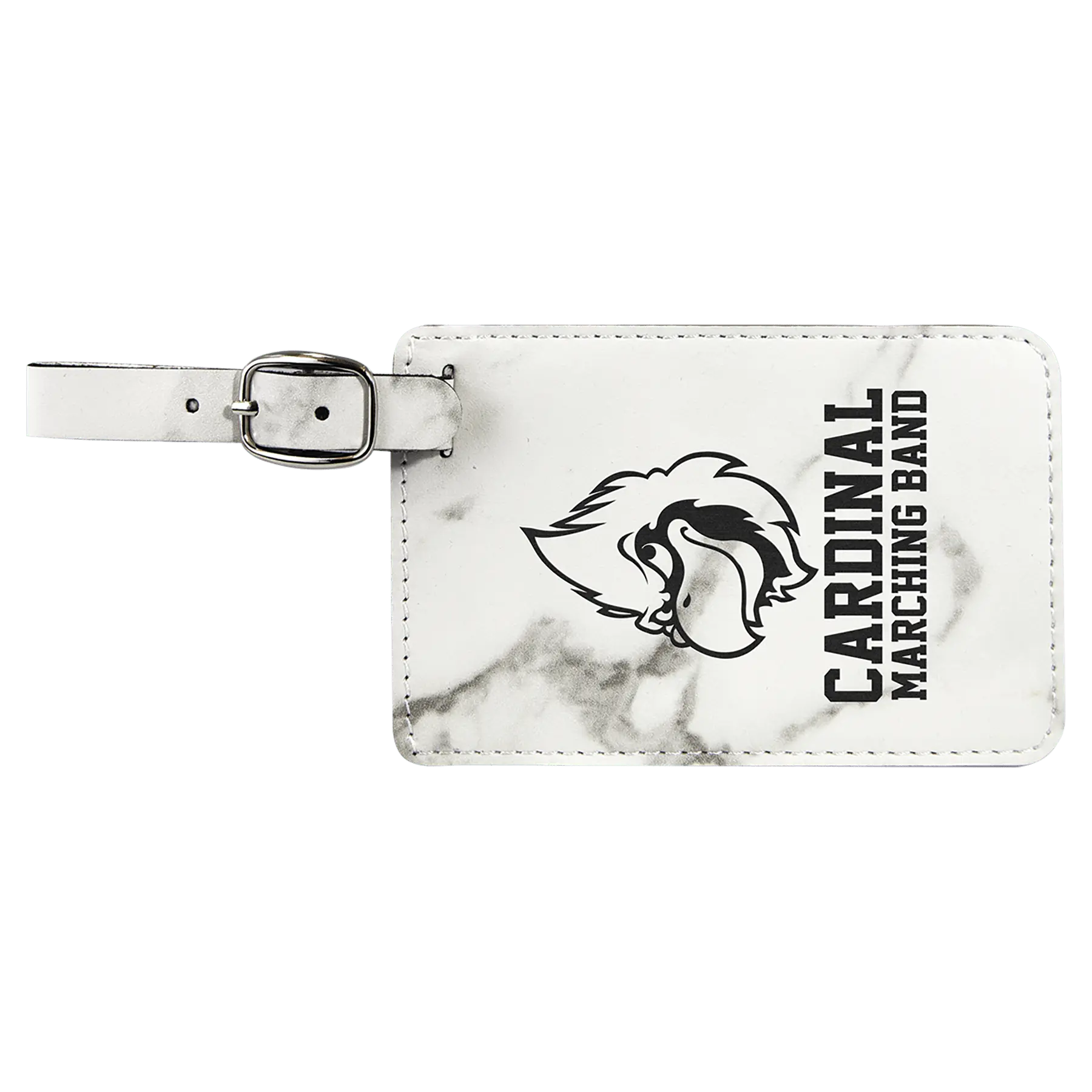 Personalized Leatherette Luggage & Bag Tag with Buckle – 18 Colors Available Sams Engraving and Gifts