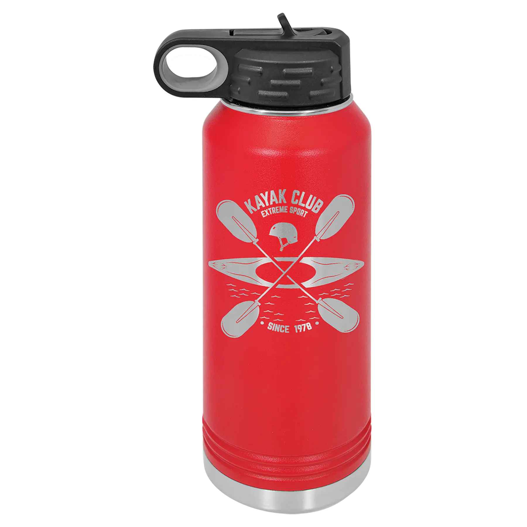 Personalized Polar Camel 32 oz. Water Bottle, Screw-On Lid with Flip Top – 16 Colors Sams Engraving and Gifts