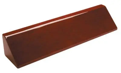 Custom Engraved Name Desk Wedge, Rosewood Piano Finish, 10 1/2" JDS