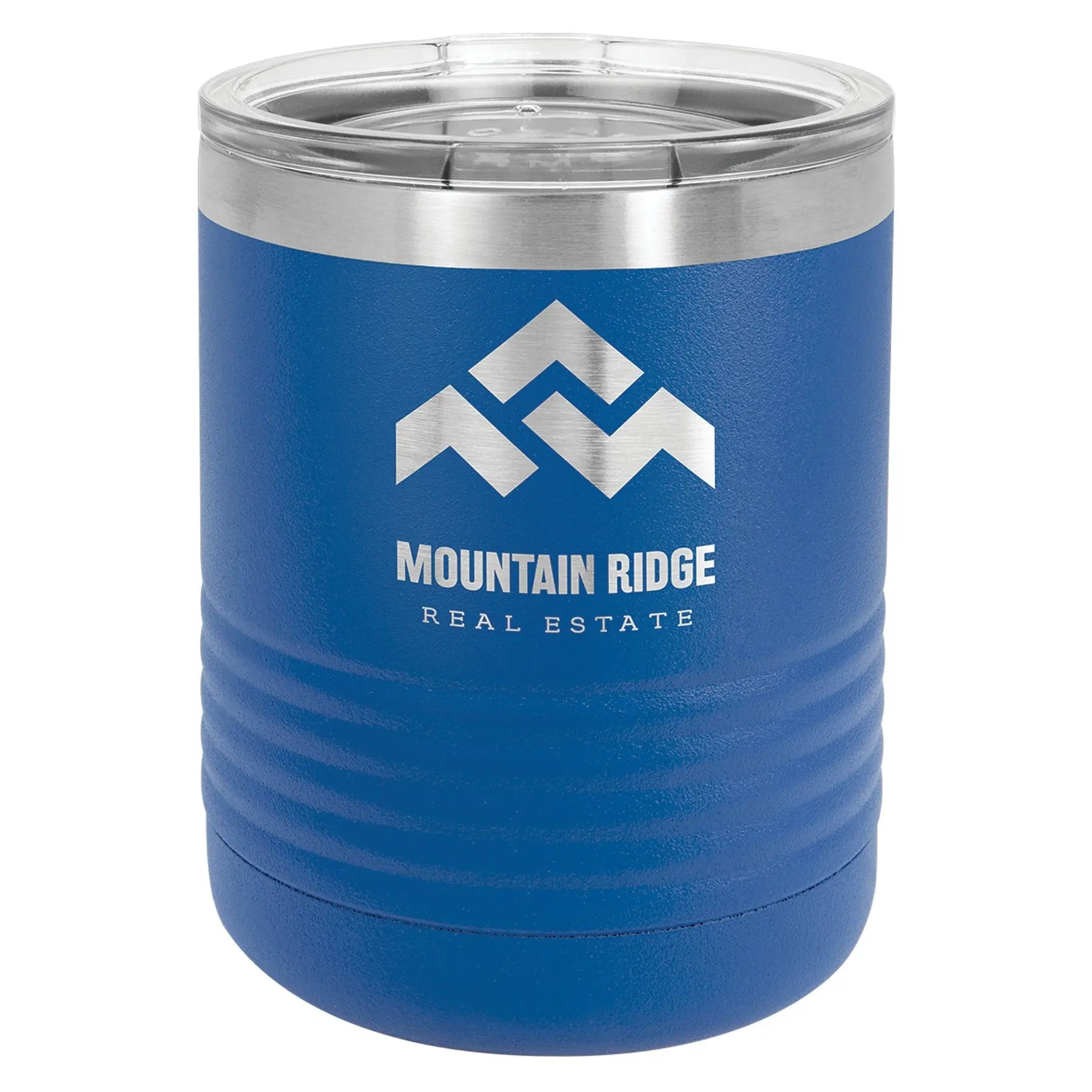 Personalized 10 oz. Polar Camel Insulated Ringneck Lowball Tumbler with Clear Lid – 9 Color Options JDS