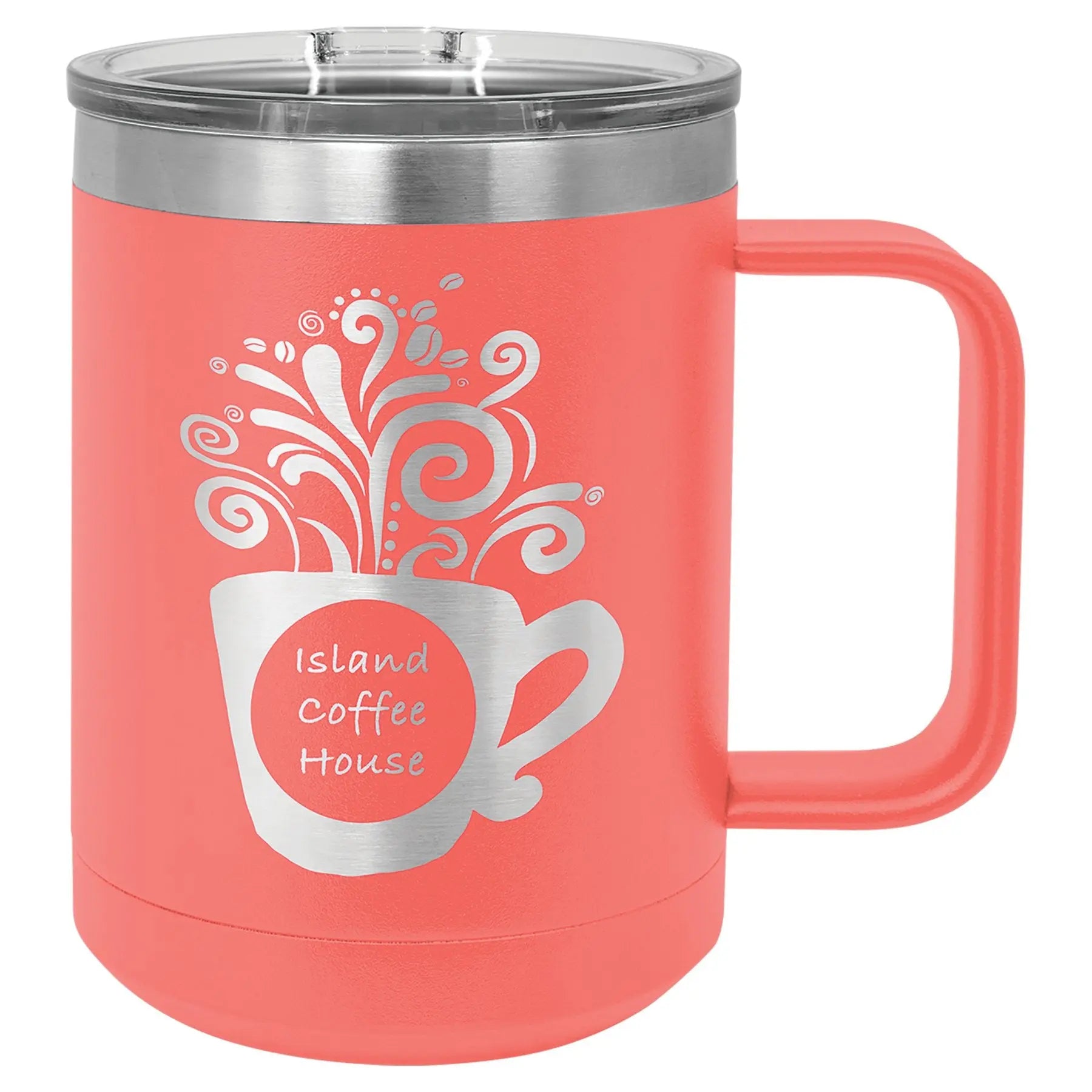 Personalized 15 oz. Polar Camel Vacuum Insulated Mug with Slider Lid β 16 Color Options JDS