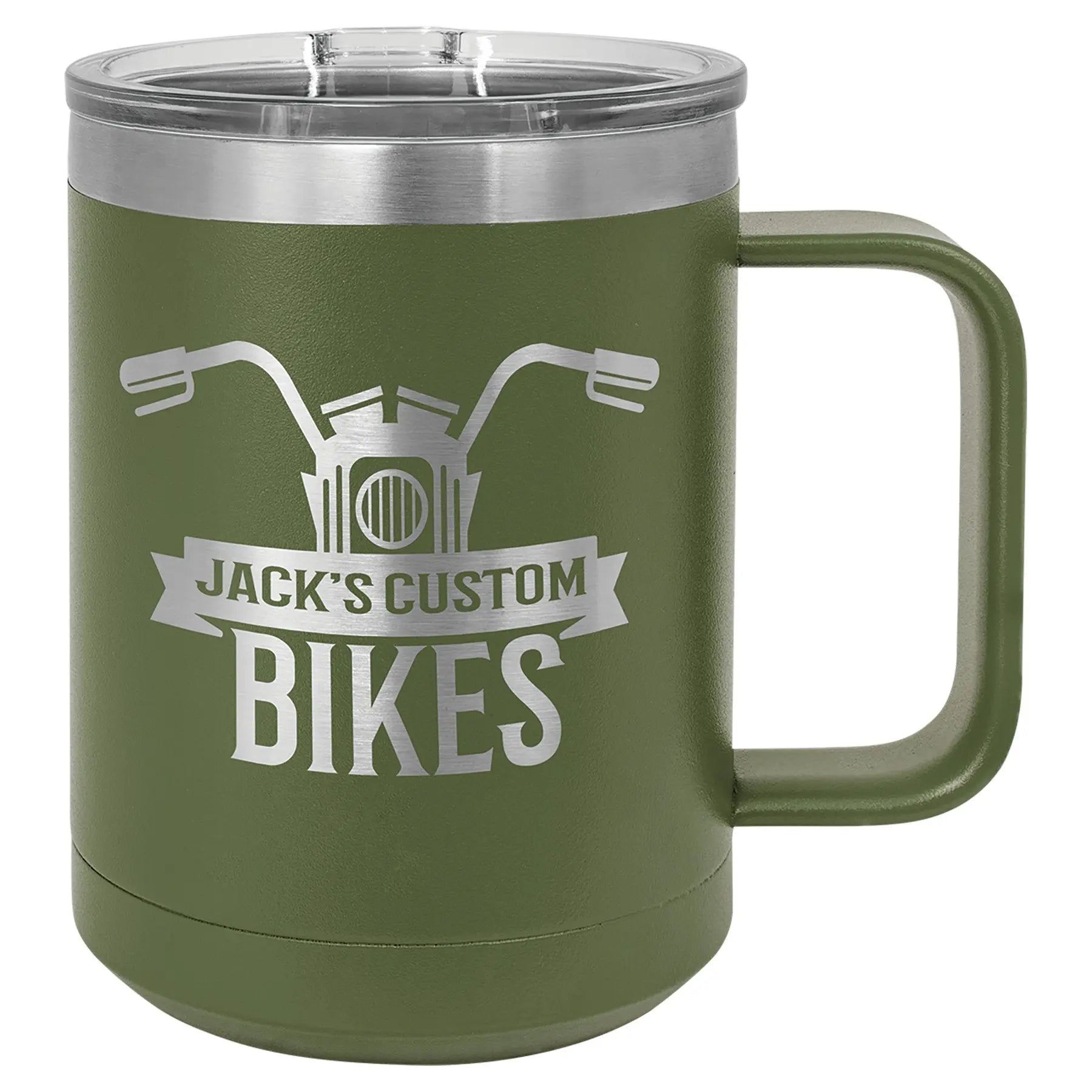 Personalized 15 oz. Polar Camel Vacuum Insulated Mug with Slider Lid β 16 Color Options JDS