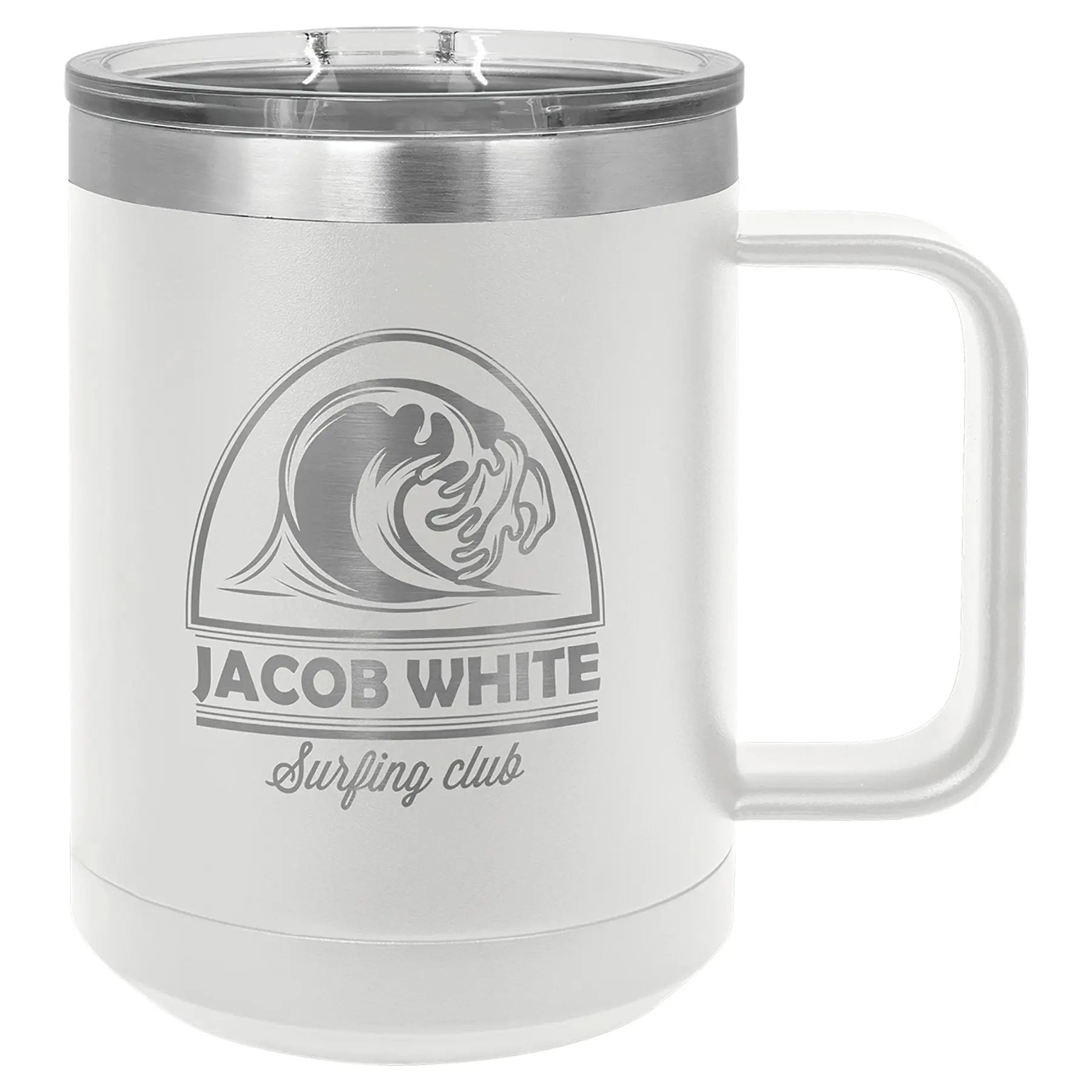 Personalized 15 oz. Polar Camel Vacuum Insulated Mug with Slider Lid β 16 Color Options JDS