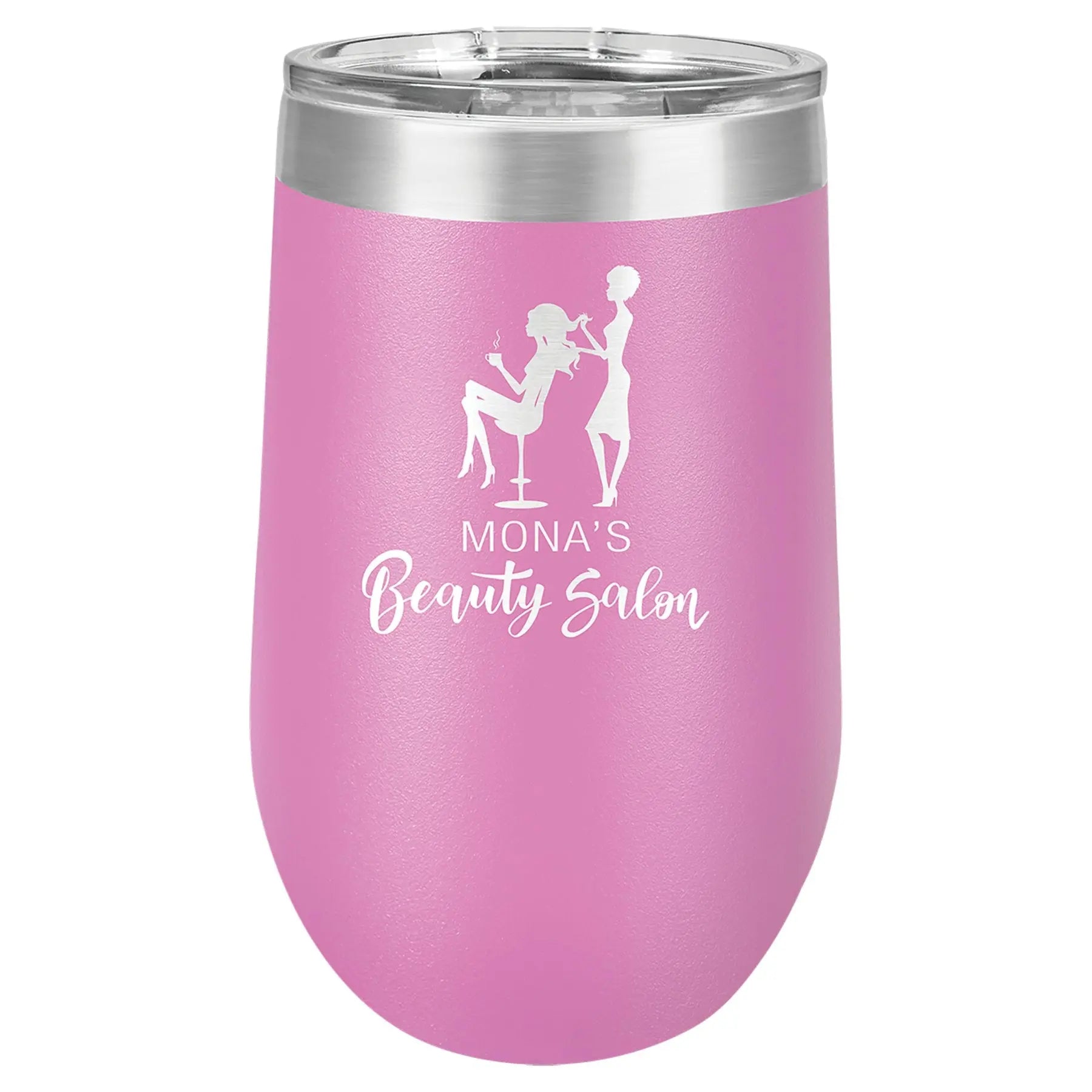 Personalized 16 oz. Polar Camel Vacuum Insulated Stemless Tumbler with Lid β 15 Color Options JDS
