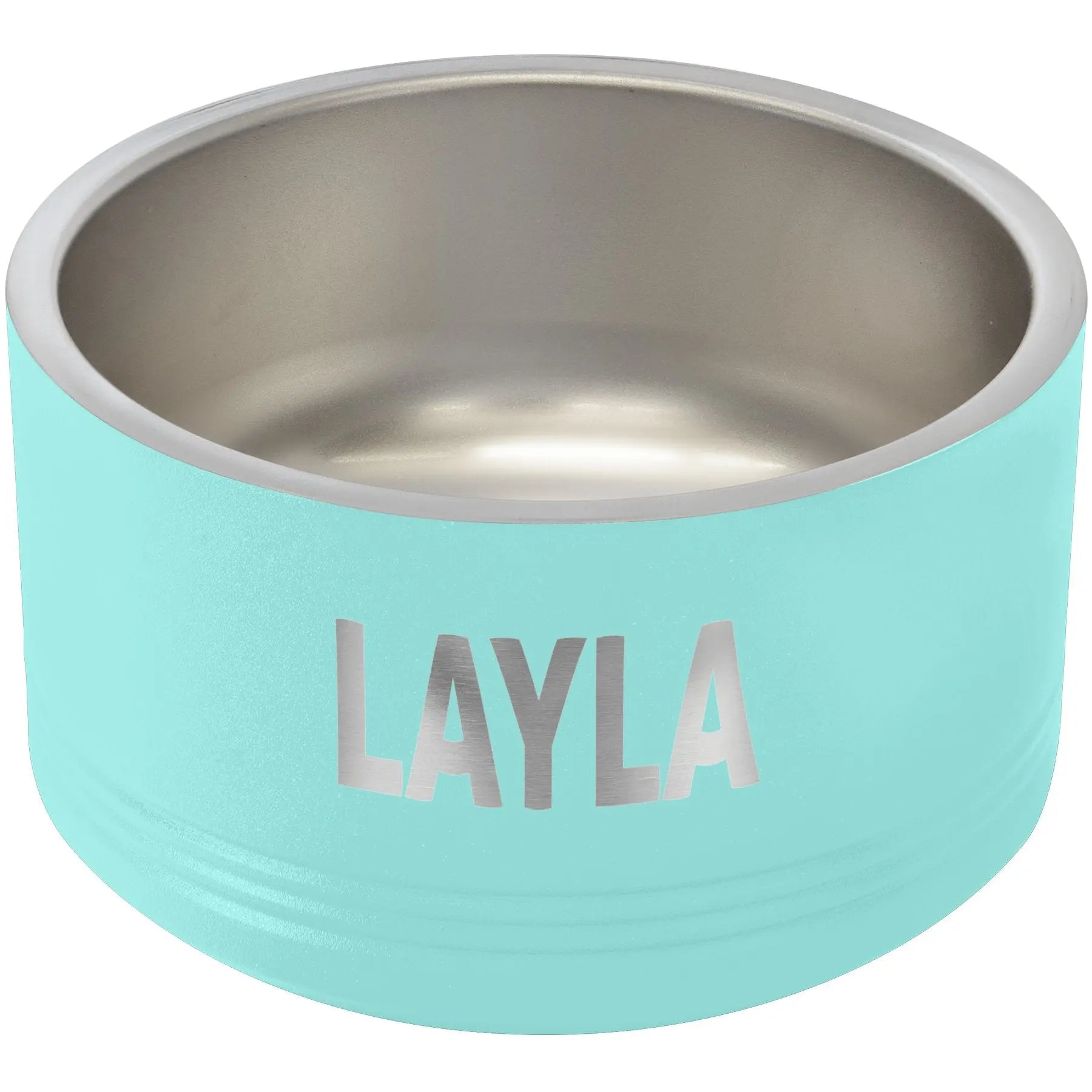 Personalized Polar Camel 18 oz Small Pet Bowl – Custom Engraved Stainless Steel, 6 Color Options JDS