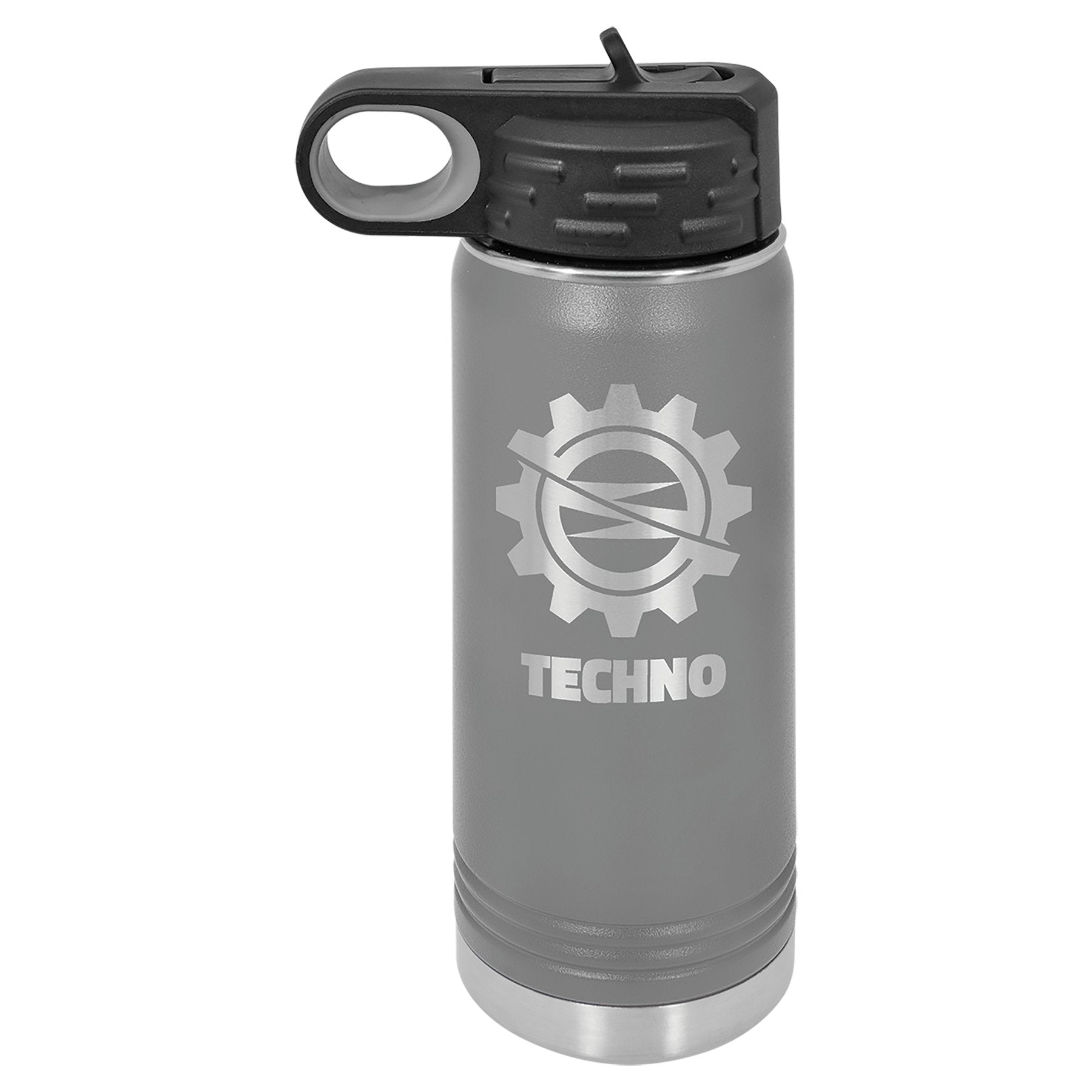 Personalized 20 oz. Polar Camel Water Bottle with Screw-On Lid & Flip Top – 16 Color Options JDS