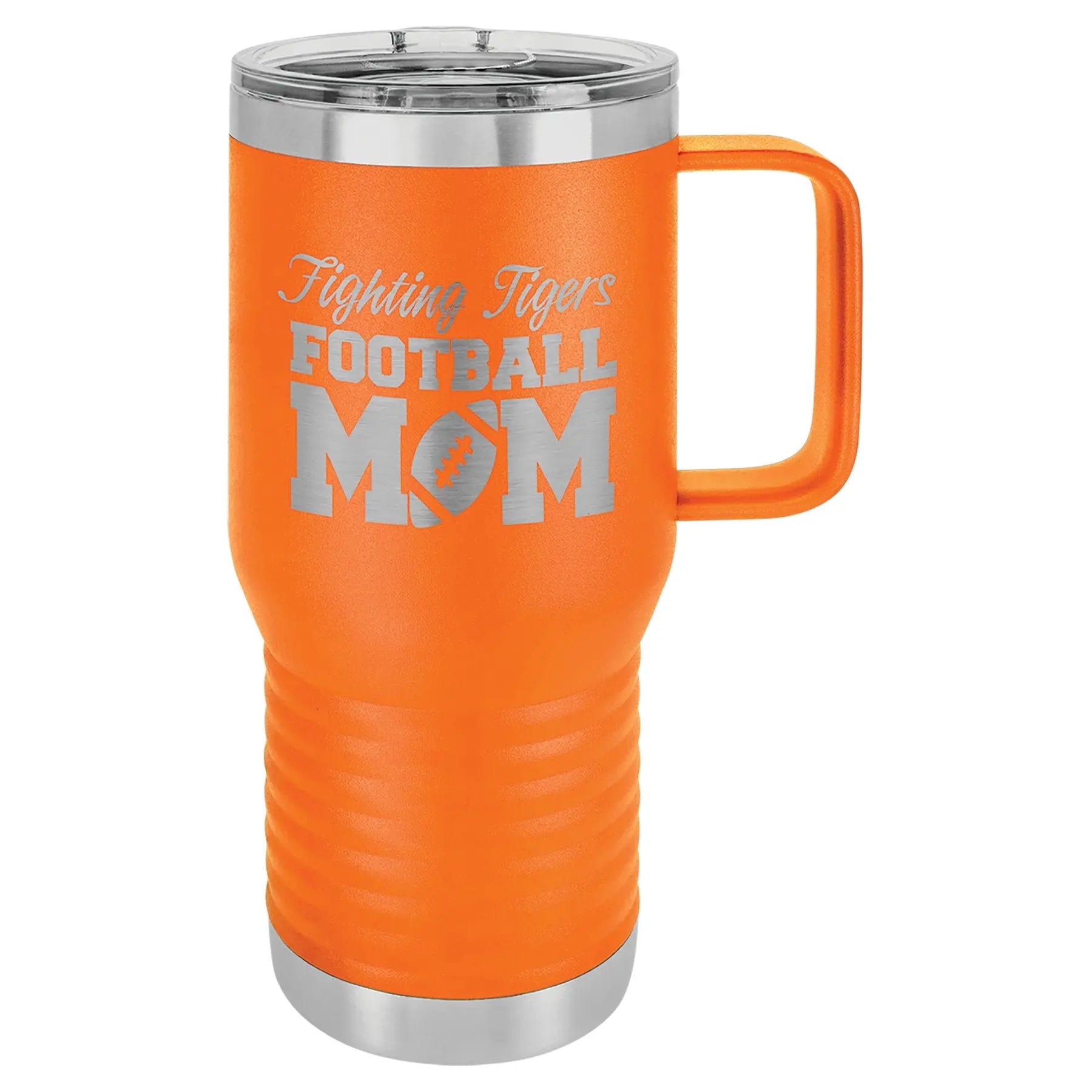Personalized Polar Camel 20 oz. Vacuum Insulated Travel Mug with Handle & Slider Lid β 16 Colors JDS