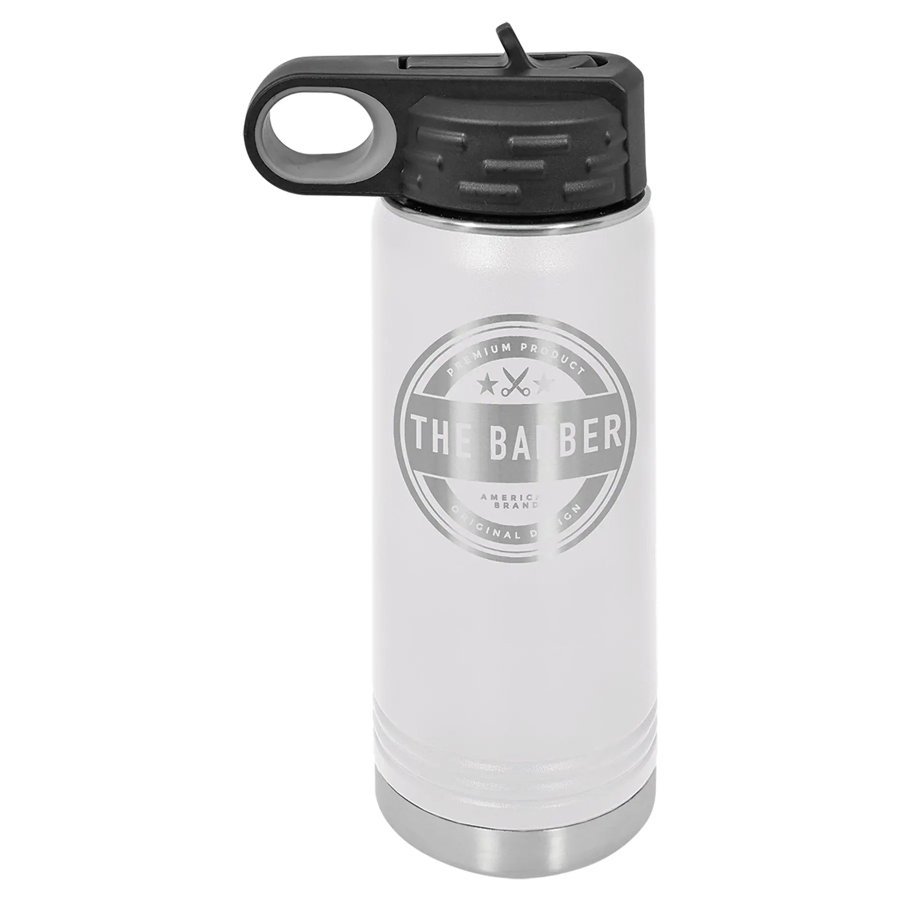 Personalized 20 oz. Polar Camel Water Bottle with Screw-On Lid & Flip Top – 16 Color Options Sams Engraving and Gifts