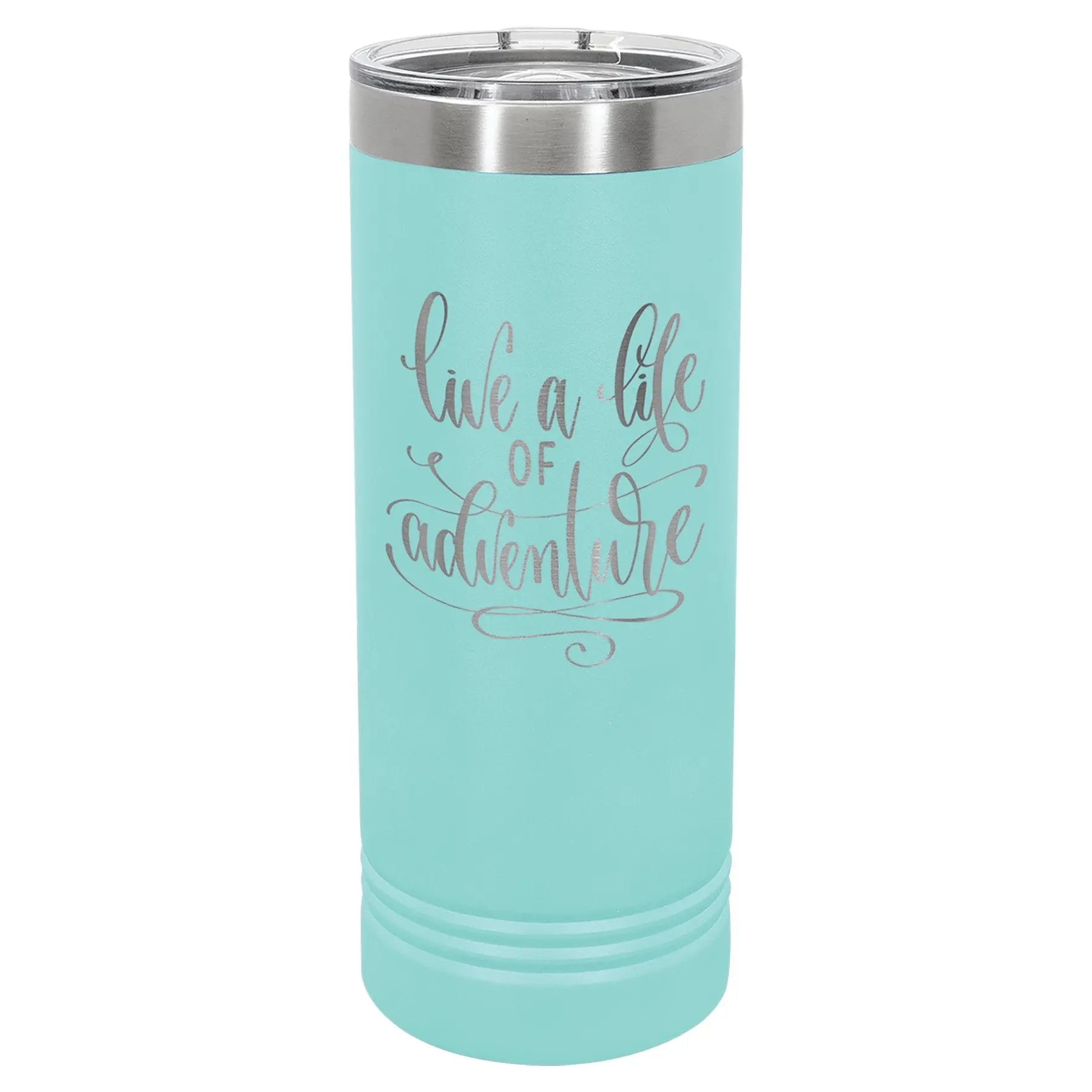 Personalized Polar Camel 22 oz. Skinny Tumbler with Slider Lid β 16 Colors JDS