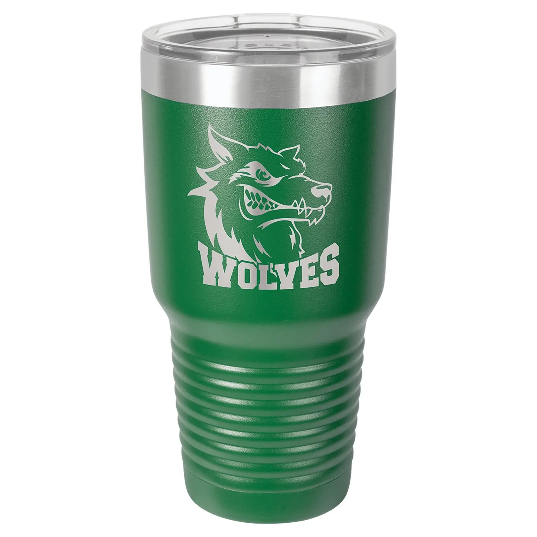 Personalized 30 oz. Polar Camel Tumbler – Vacuum Insulated with Clear Lid, 16 Color Options Sams Engraving and Gifts