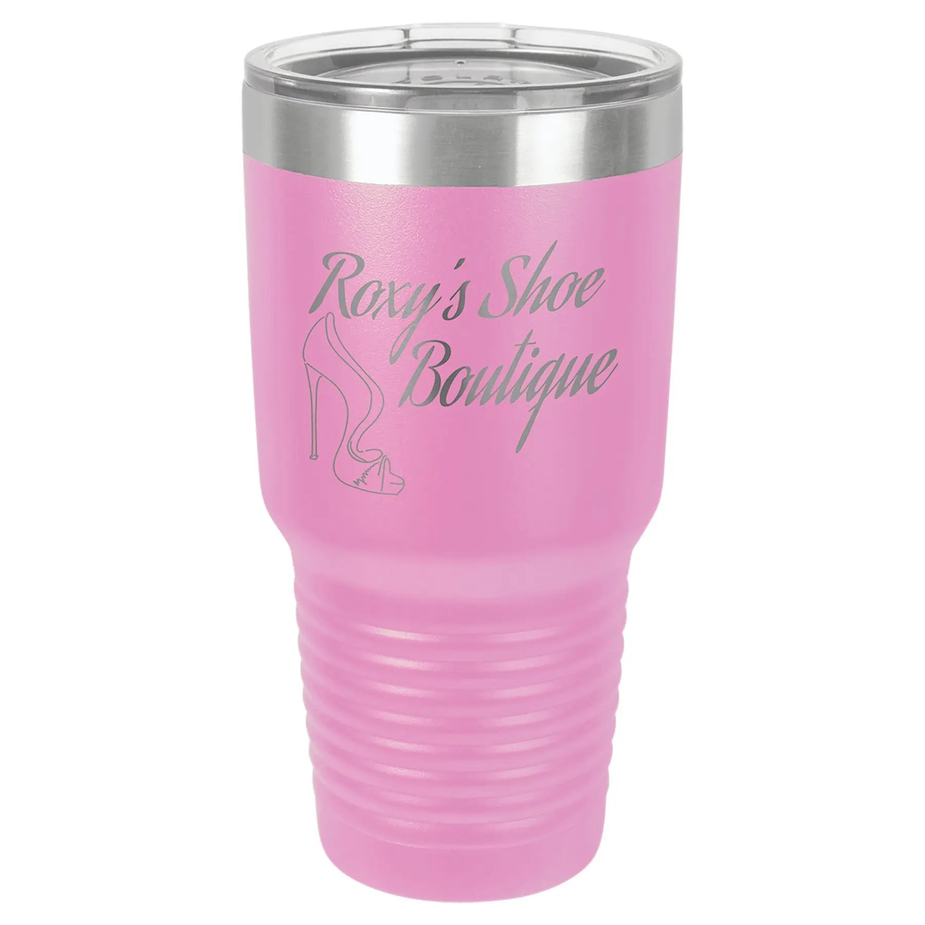 Personalized 30 oz. Polar Camel Tumbler – Vacuum Insulated with Clear Lid, 16 Color Options Sams Engraving and Gifts