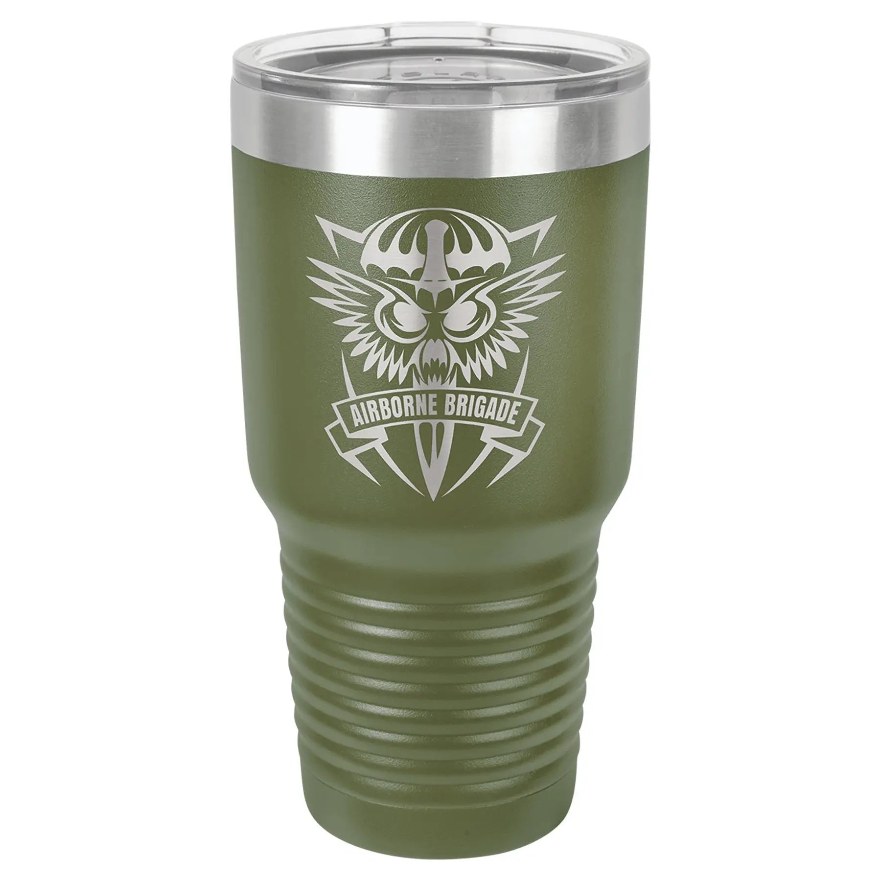 Personalized 30 oz. Polar Camel Tumbler – Vacuum Insulated with Clear Lid, 16 Color Options Sams Engraving and Gifts