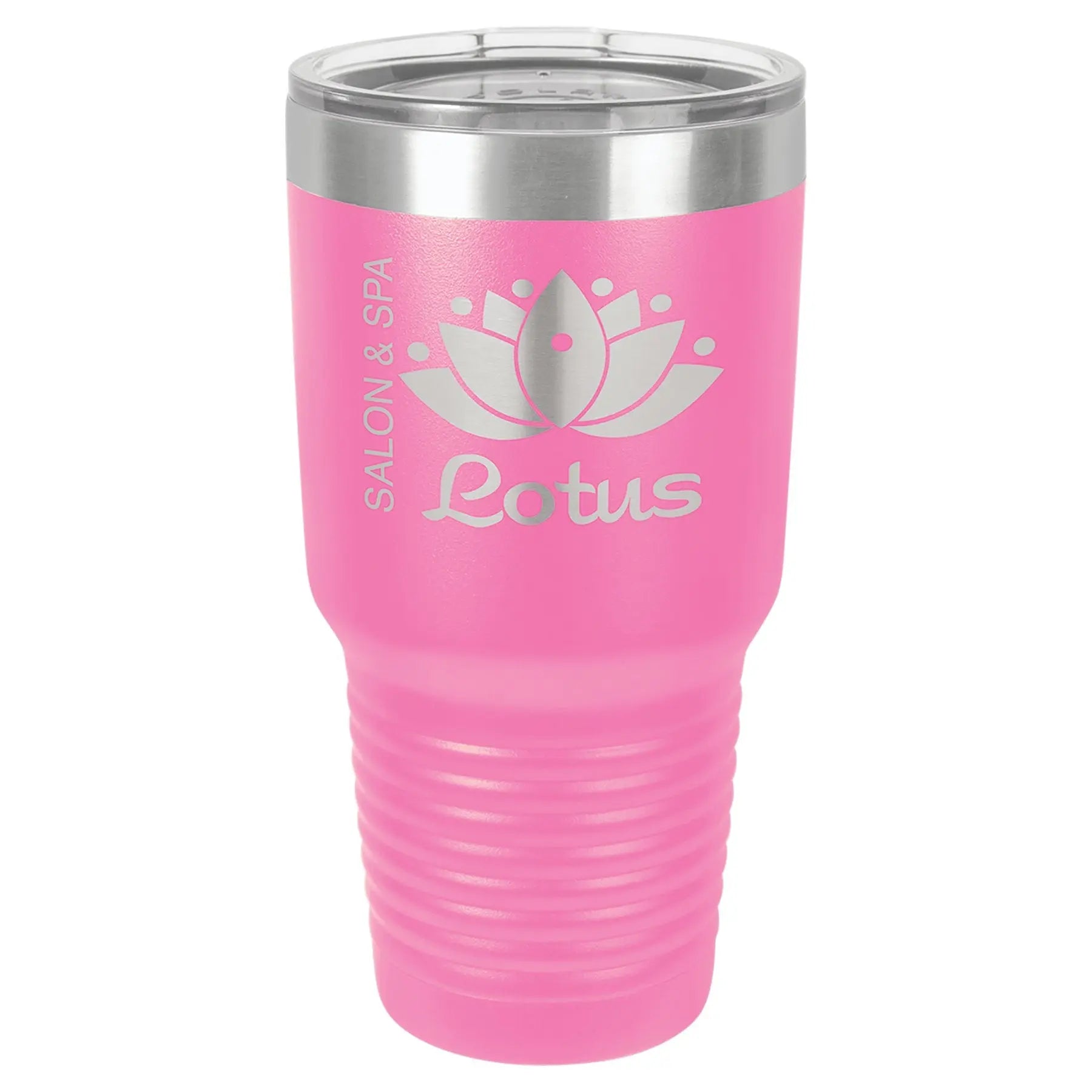 Personalized 30 oz. Polar Camel Tumbler – Vacuum Insulated with Clear Lid, 16 Color Options Sams Engraving and Gifts