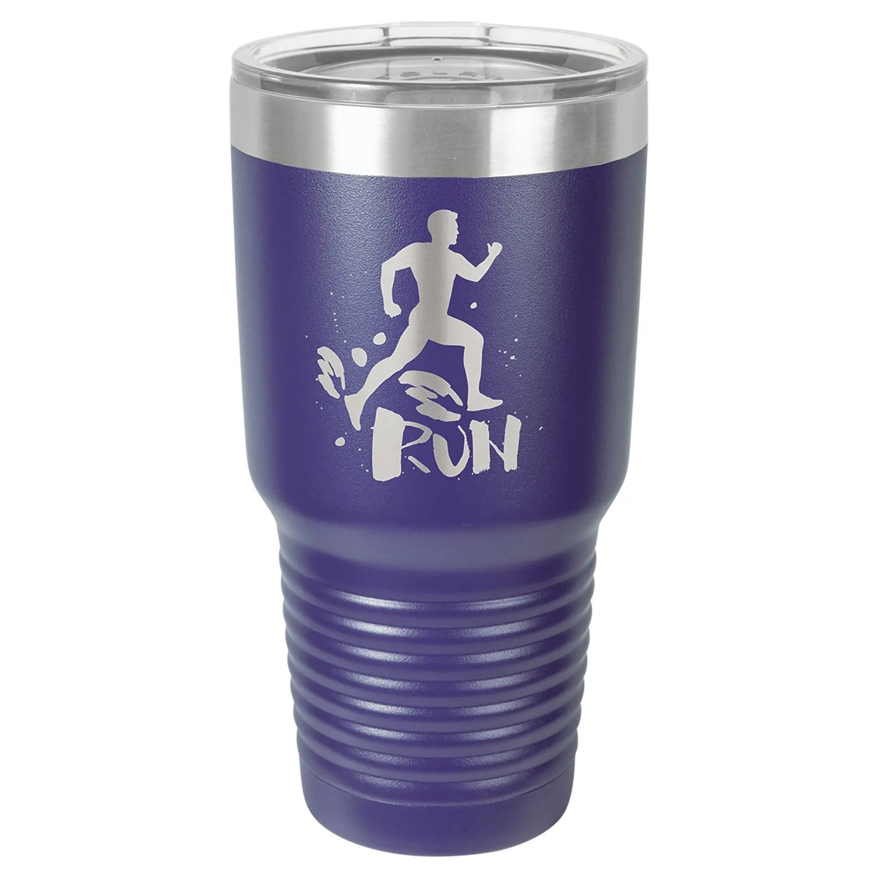 Personalized 30 oz. Polar Camel Tumbler – Vacuum Insulated with Clear Lid, 16 Color Options Sams Engraving and Gifts