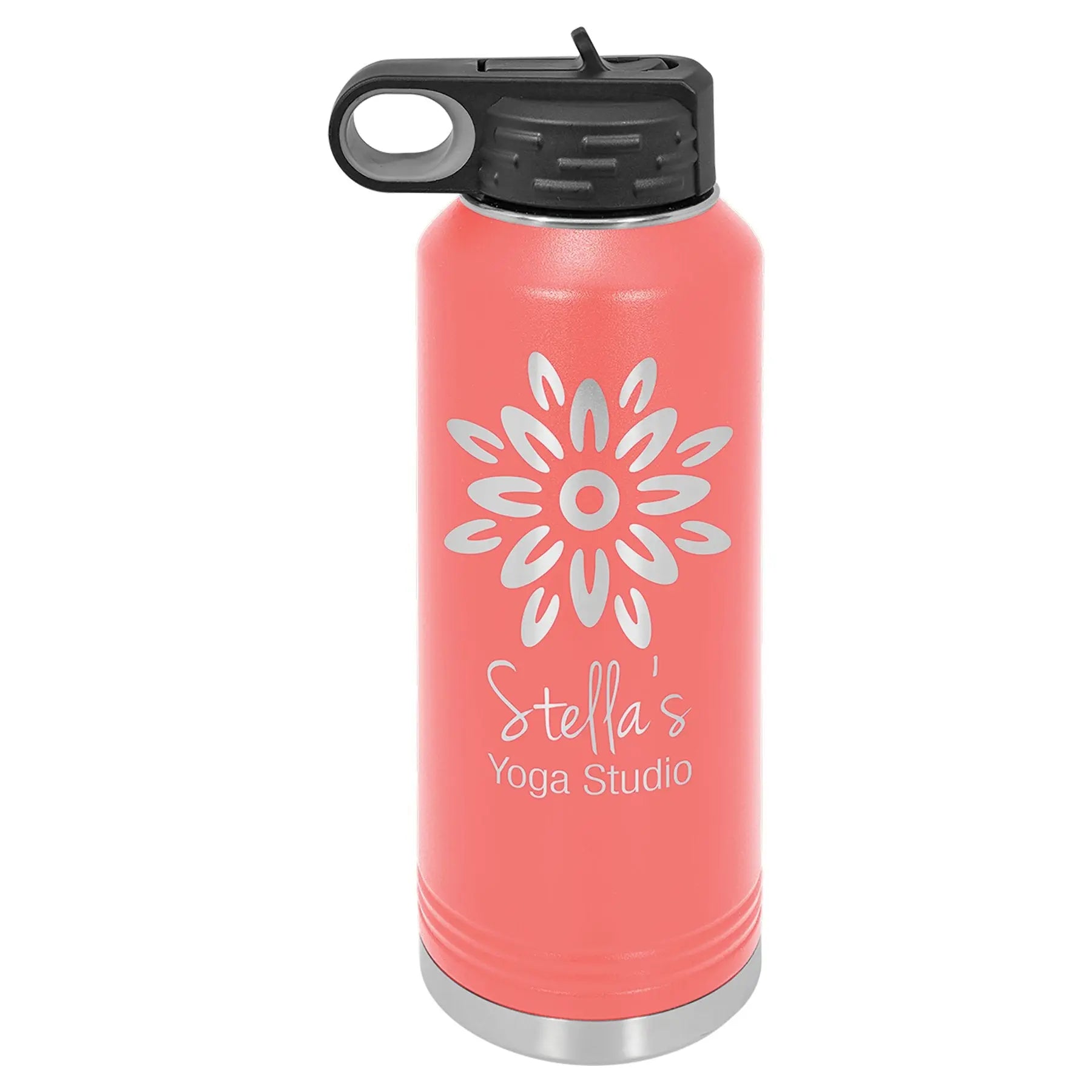 Personalized Polar Camel 40 oz. Water Bottle with Screw-On Lid & Flip Top ā 16 ColorsĀ Sams Engraving and Gifts