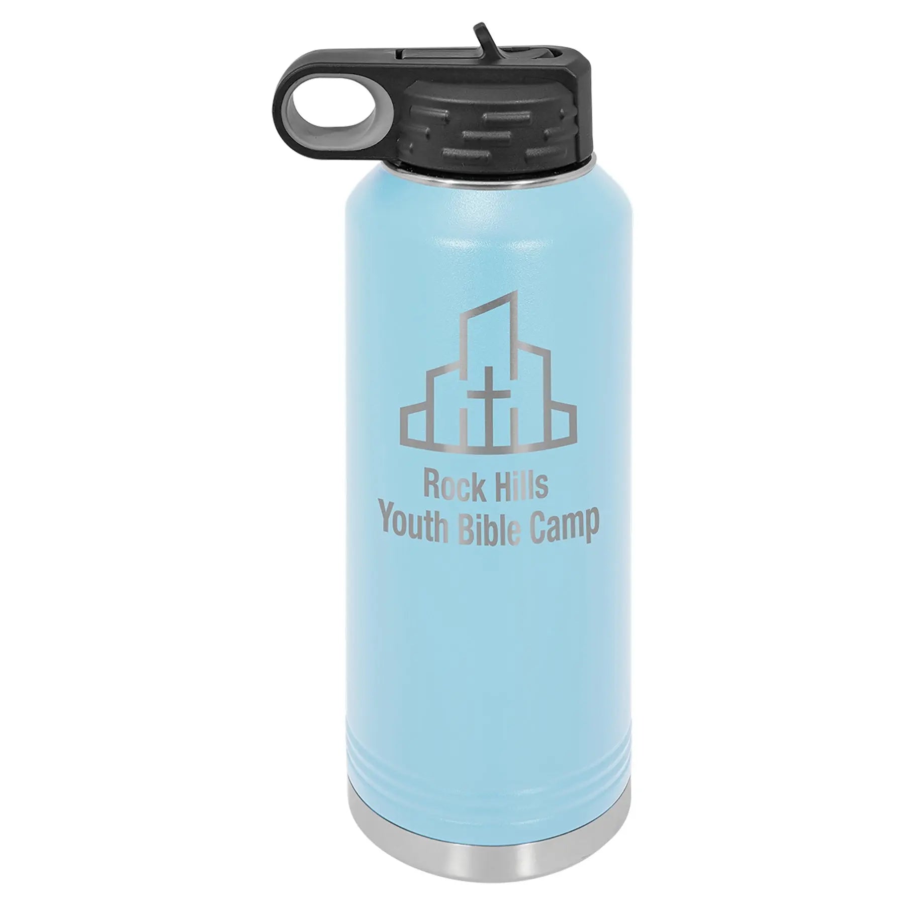 Personalized Polar Camel 40 oz. Water Bottle with Screw-On Lid & Flip Top ā 16 ColorsĀ Sams Engraving and Gifts
