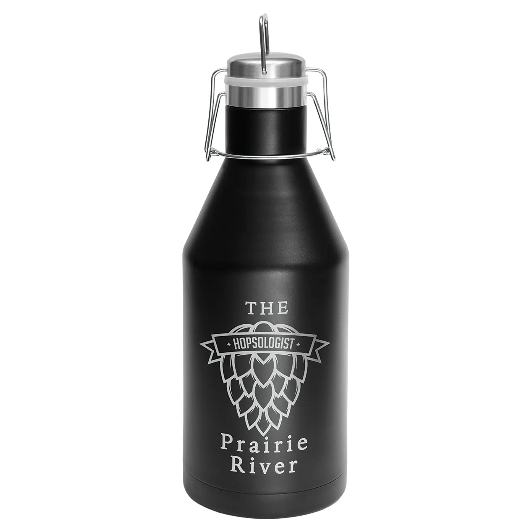 Personalized Polar Camel Large 64 oz. Vacuum Insulated Growler with Swing-Top Lid, 2 Colors JDS