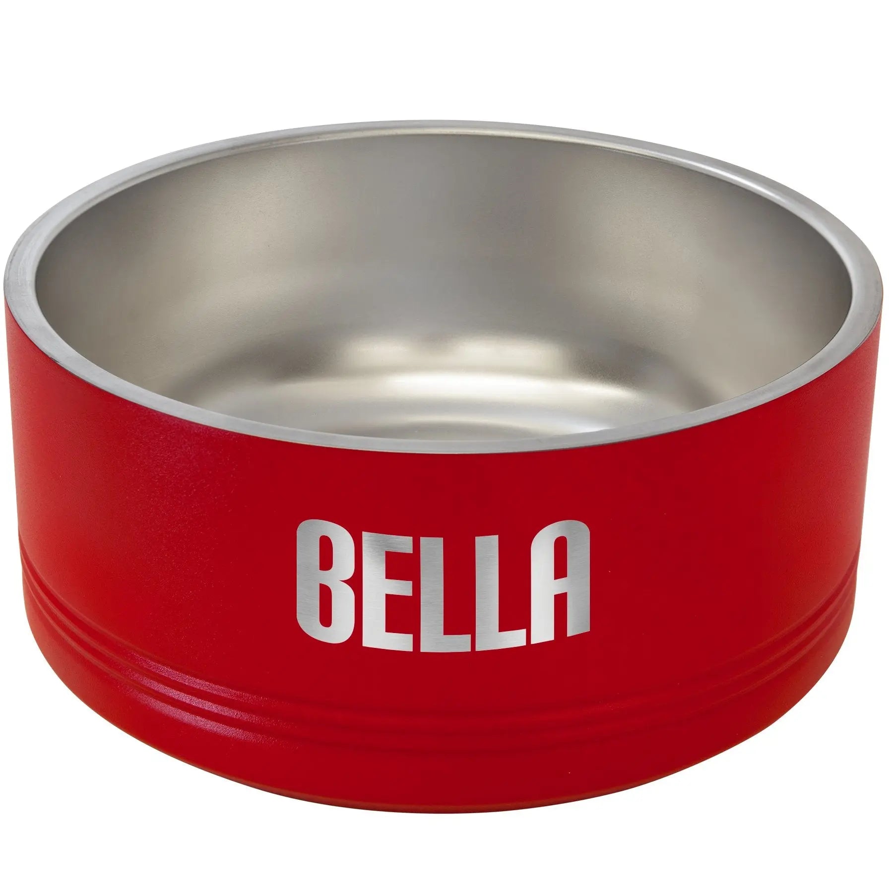 Personalized Polar Camel 64 oz Large Pet Bowl – Custom Engraved Stainless Steel, 6 Color Options JDS
