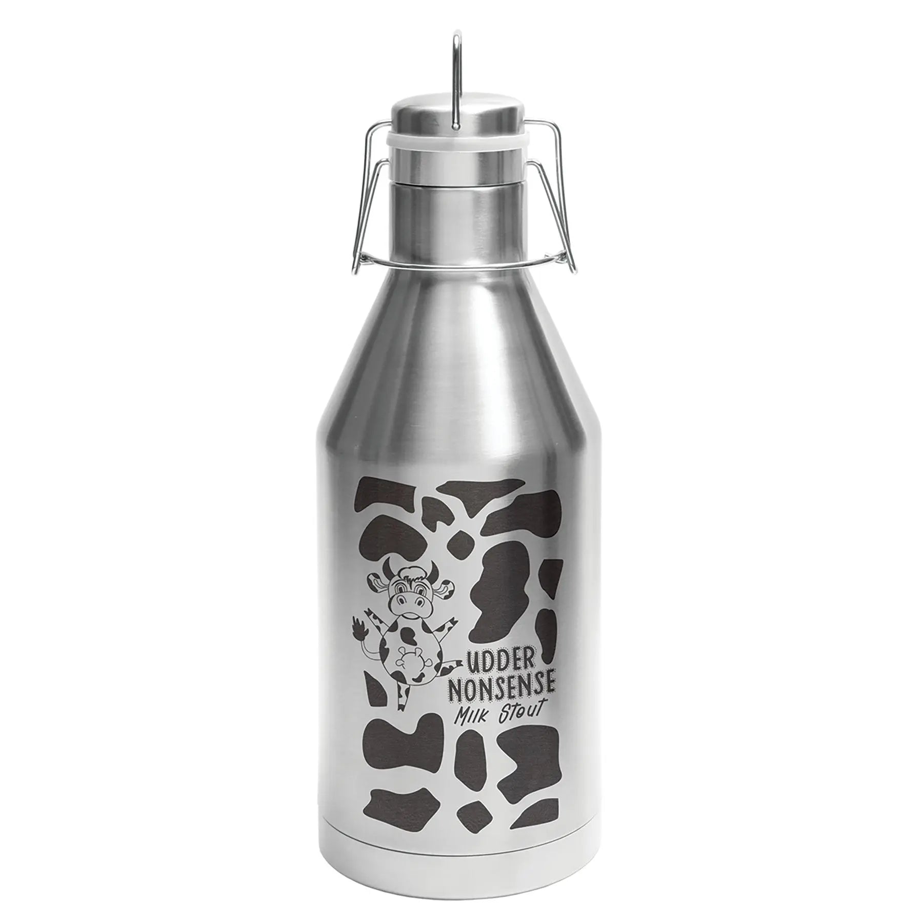 Personalized Polar Camel Large 64 oz. Vacuum Insulated Growler with Swing-Top Lid, 2 Colors JDS