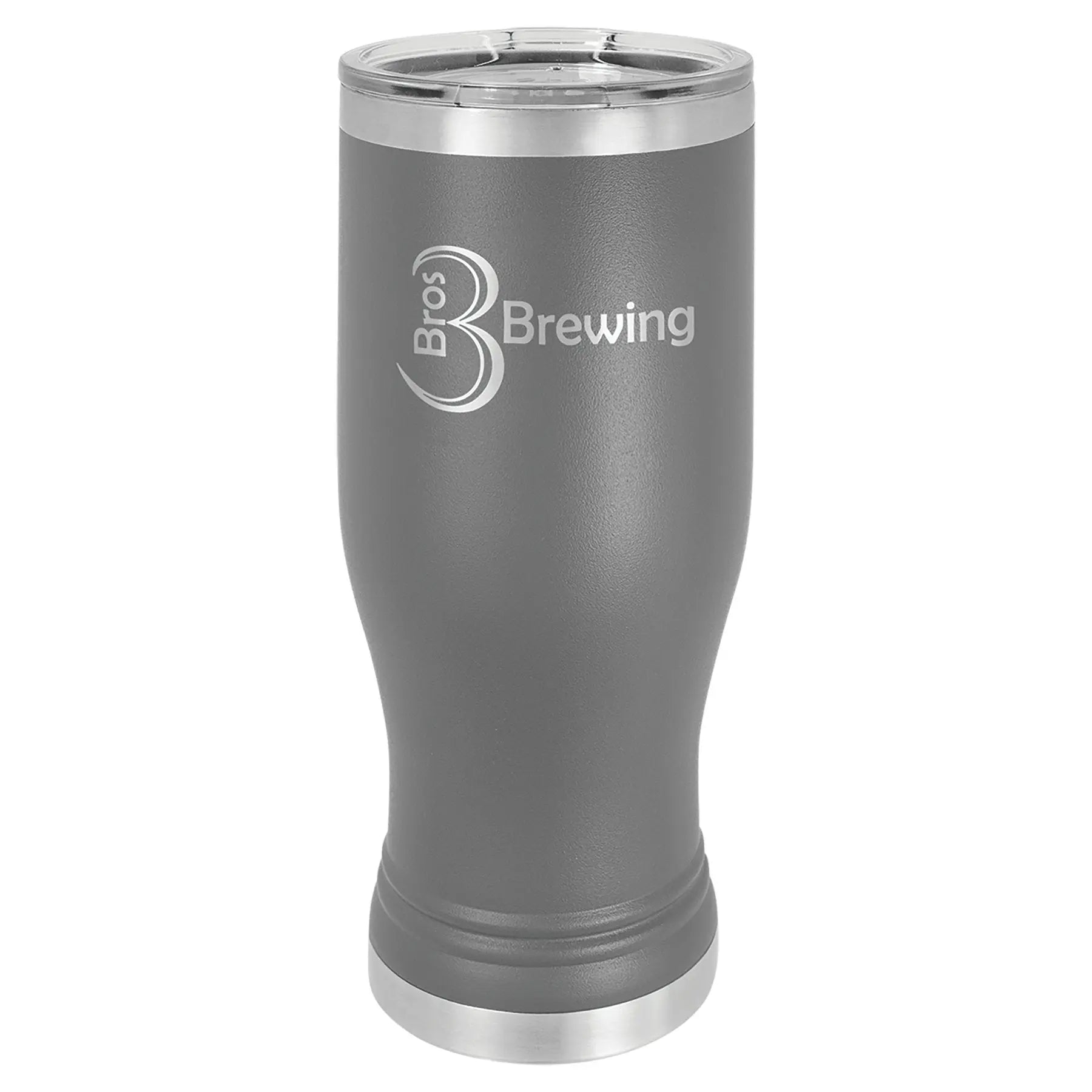 Personalized Polar Camel 20 oz. Pilsner Tumbler with Clear Lid β 17 Colors JDS