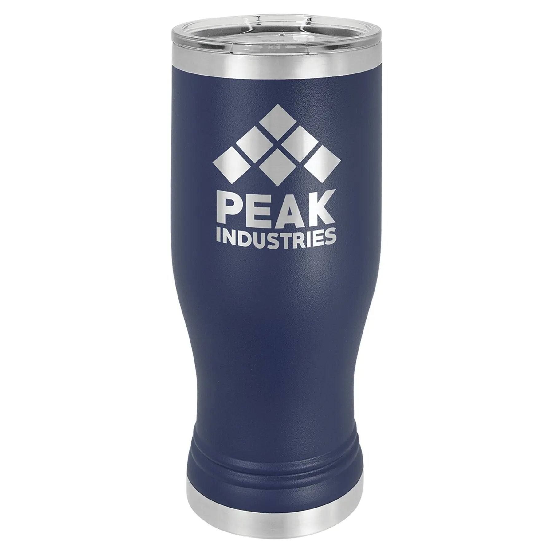 Personalized Polar Camel 20 oz. Pilsner Tumbler with Clear Lid β 17 Colors JDS