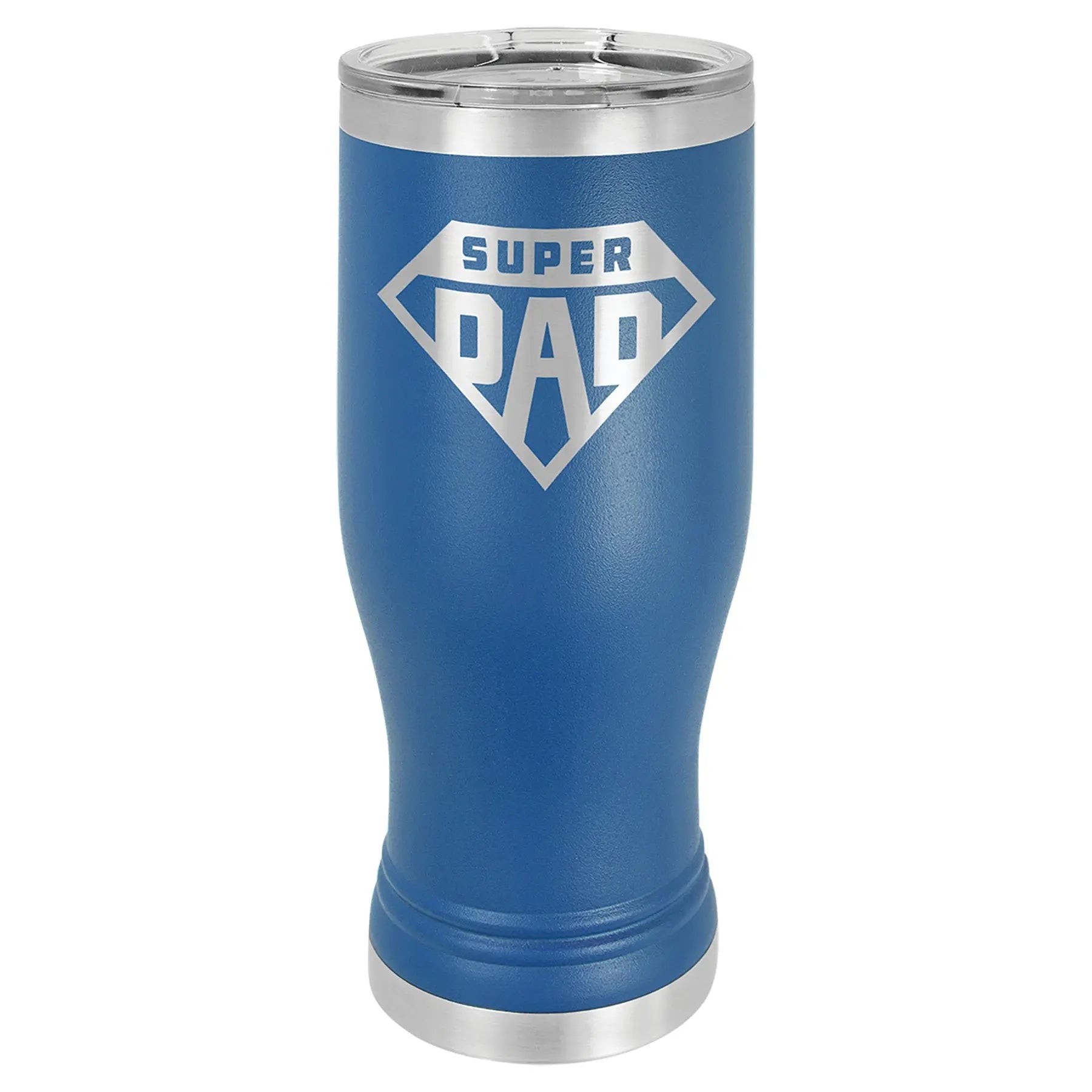 Personalized Polar Camel 20 oz. Pilsner Tumbler with Clear Lid β 17 Colors JDS
