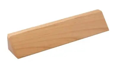 Custom Engraved Name Desk Wedge - Genuine Red Alder Wood, 10 1/2" JDS