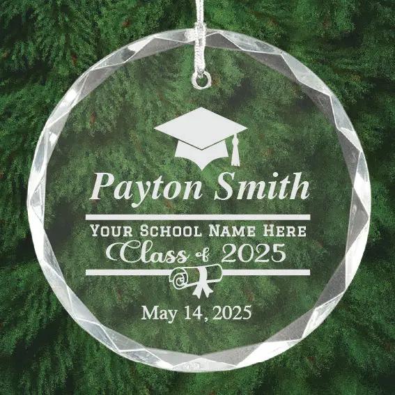 Personalized Glass Ornament – (Copy)  Sams Engraving and Gifts