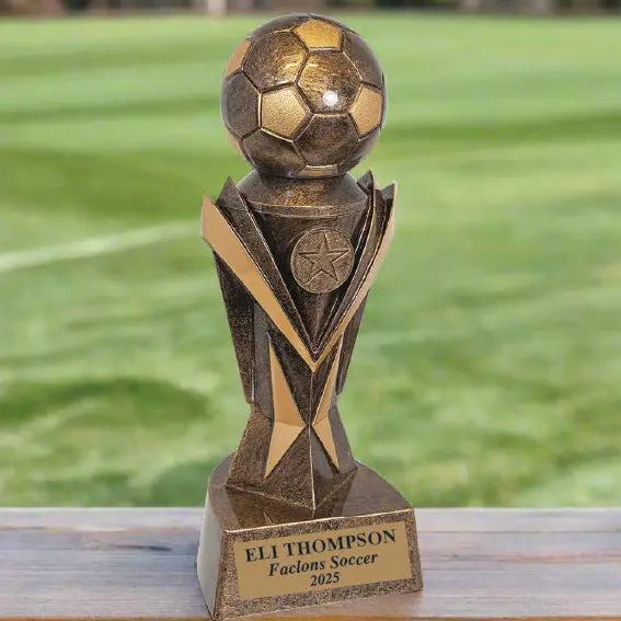 8 3/4" Soccer Astro Award Trophy - Resin Sams Engraving and Gifts