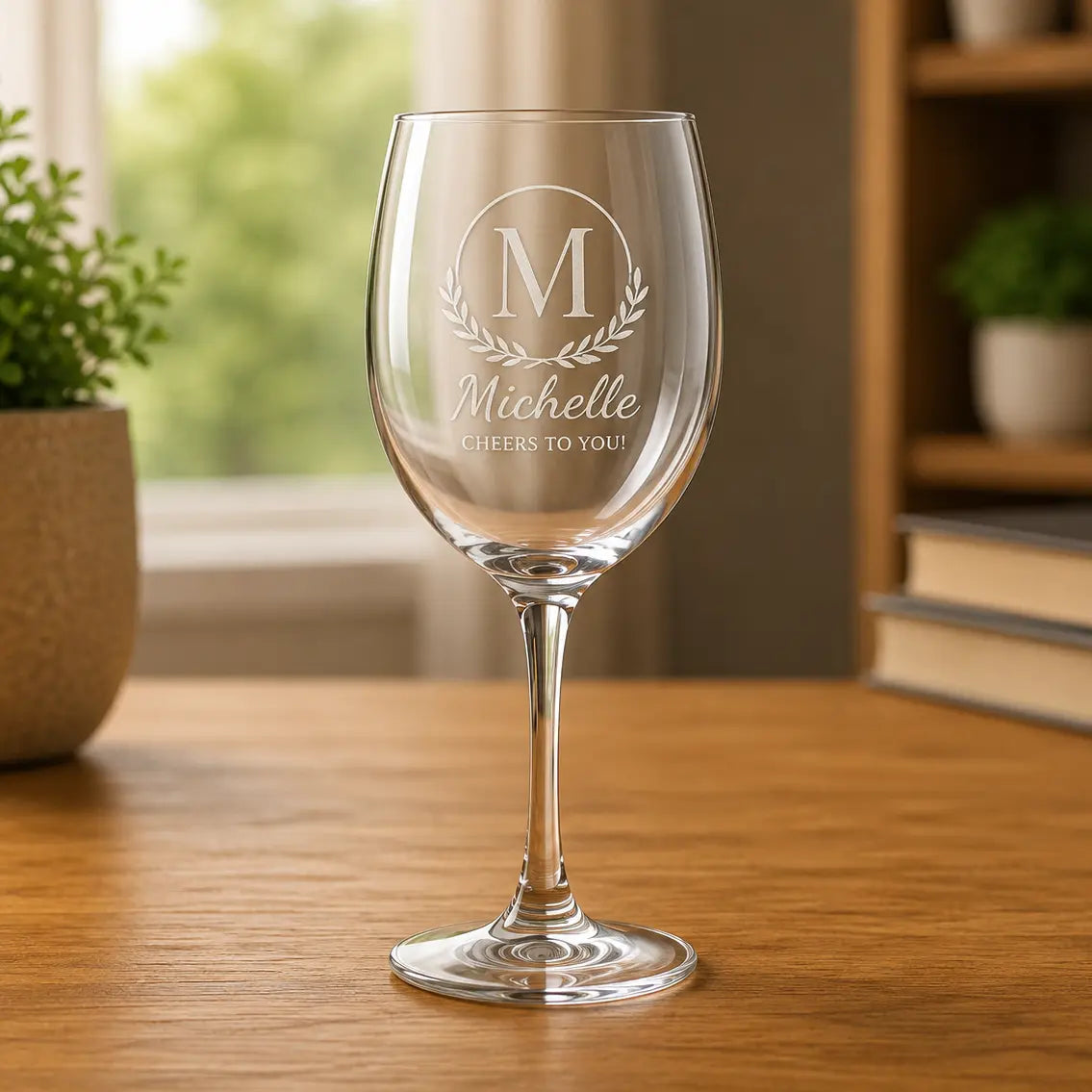 Personalized Polar Camel 10.5 oz. Wine Glass | Custom Laser Engraved Wine Glass Sams Engraving and Gifts