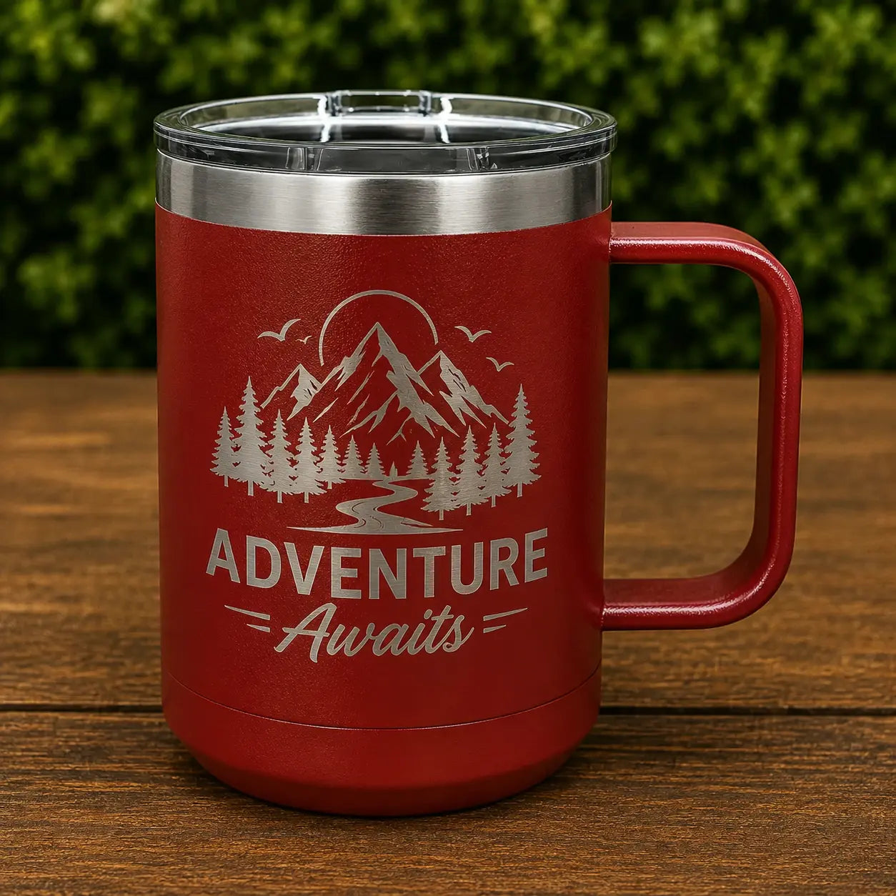 Personalized 15 oz. Polar Camel Insulated Mug with Slider Lid | Custom Engraved Coffee Mug Sams Engraving and Gifts