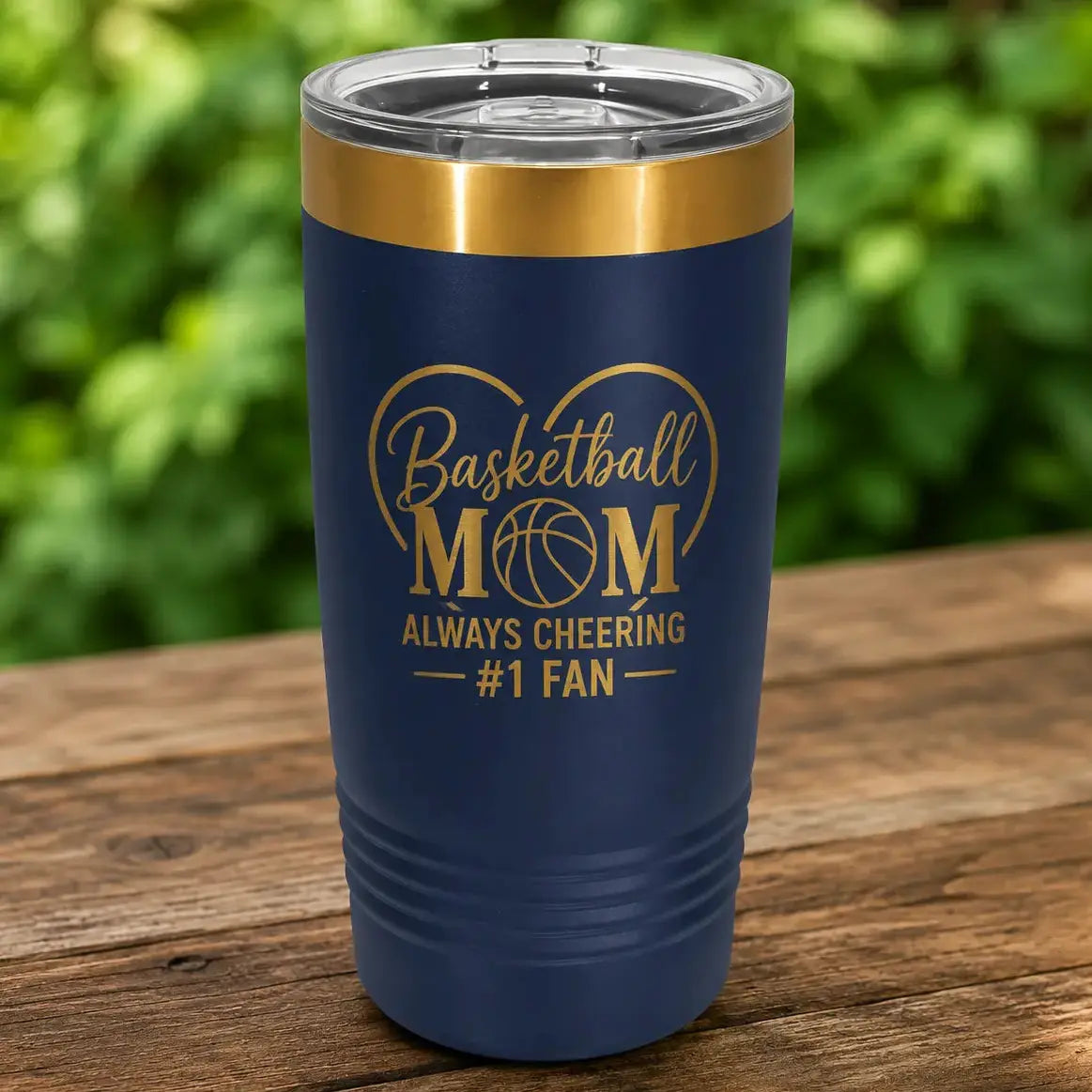 Personalized 20 oz. Gold ION-Plated Ringneck Tumbler | Custom Engraved Polar Camel Travel MugΒ Sams Engraving and Gifts